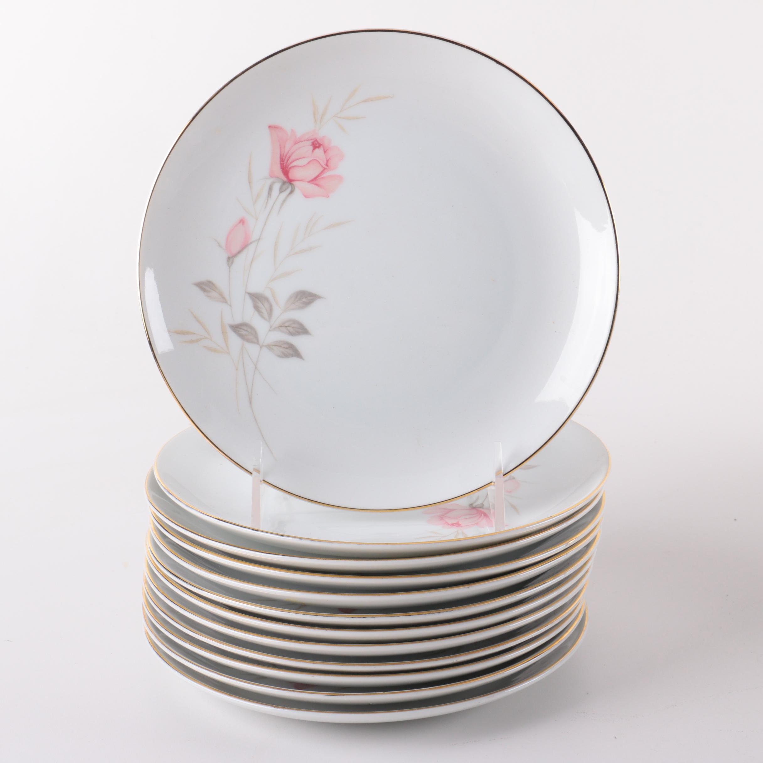 Camelot "American Rose" China Dinner Service