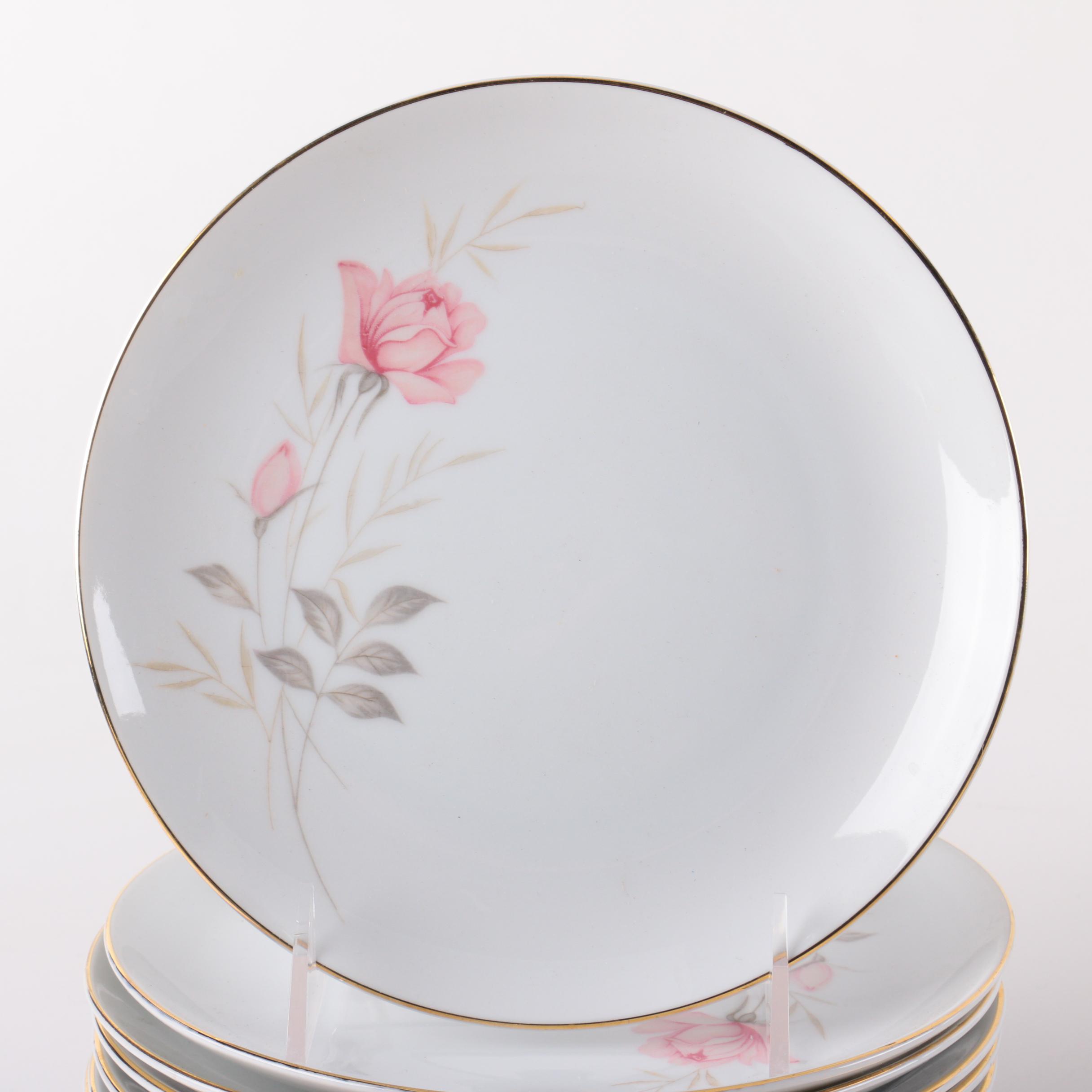 Camelot "American Rose" China Dinner Service