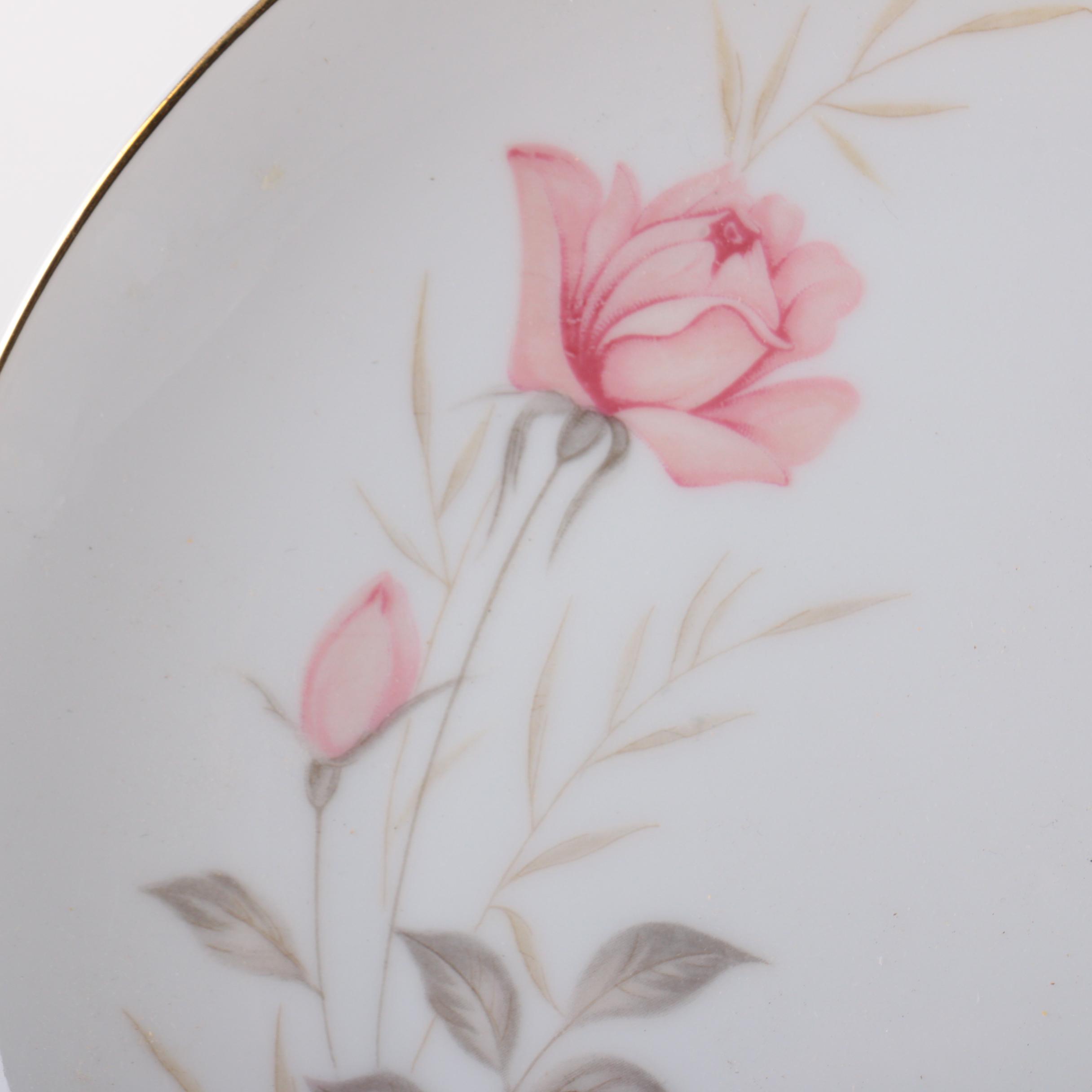 Camelot "American Rose" China Dinner Service