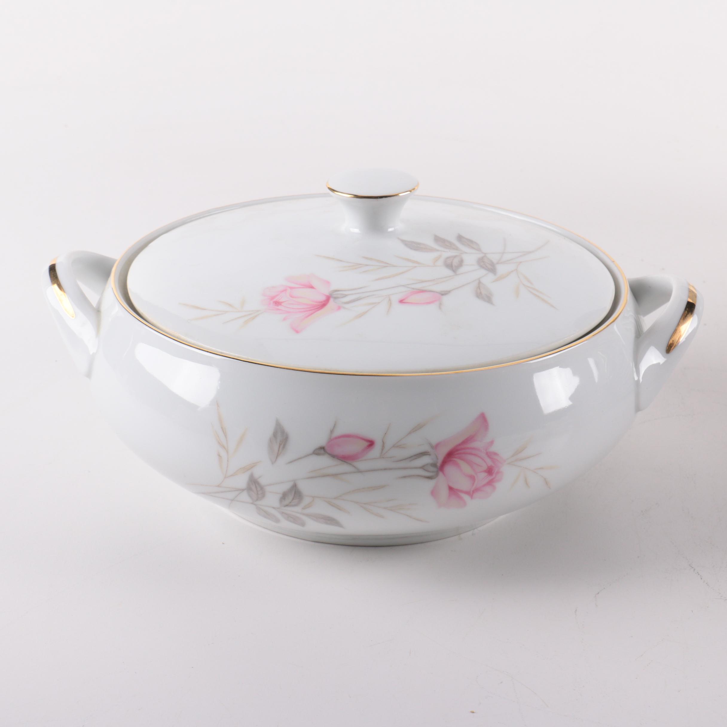 Camelot "American Rose" China Dinner Service