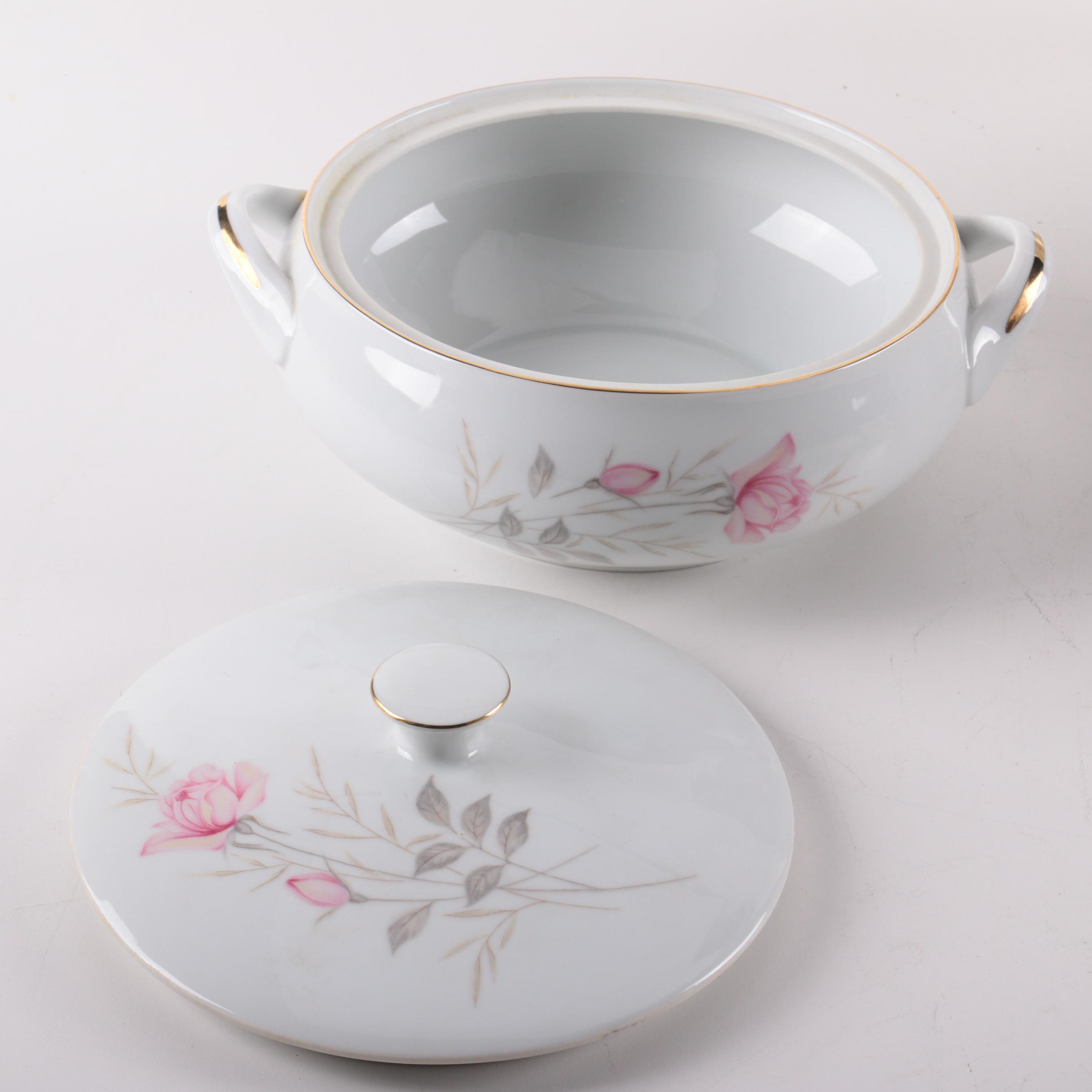 Camelot "American Rose" China Dinner Service