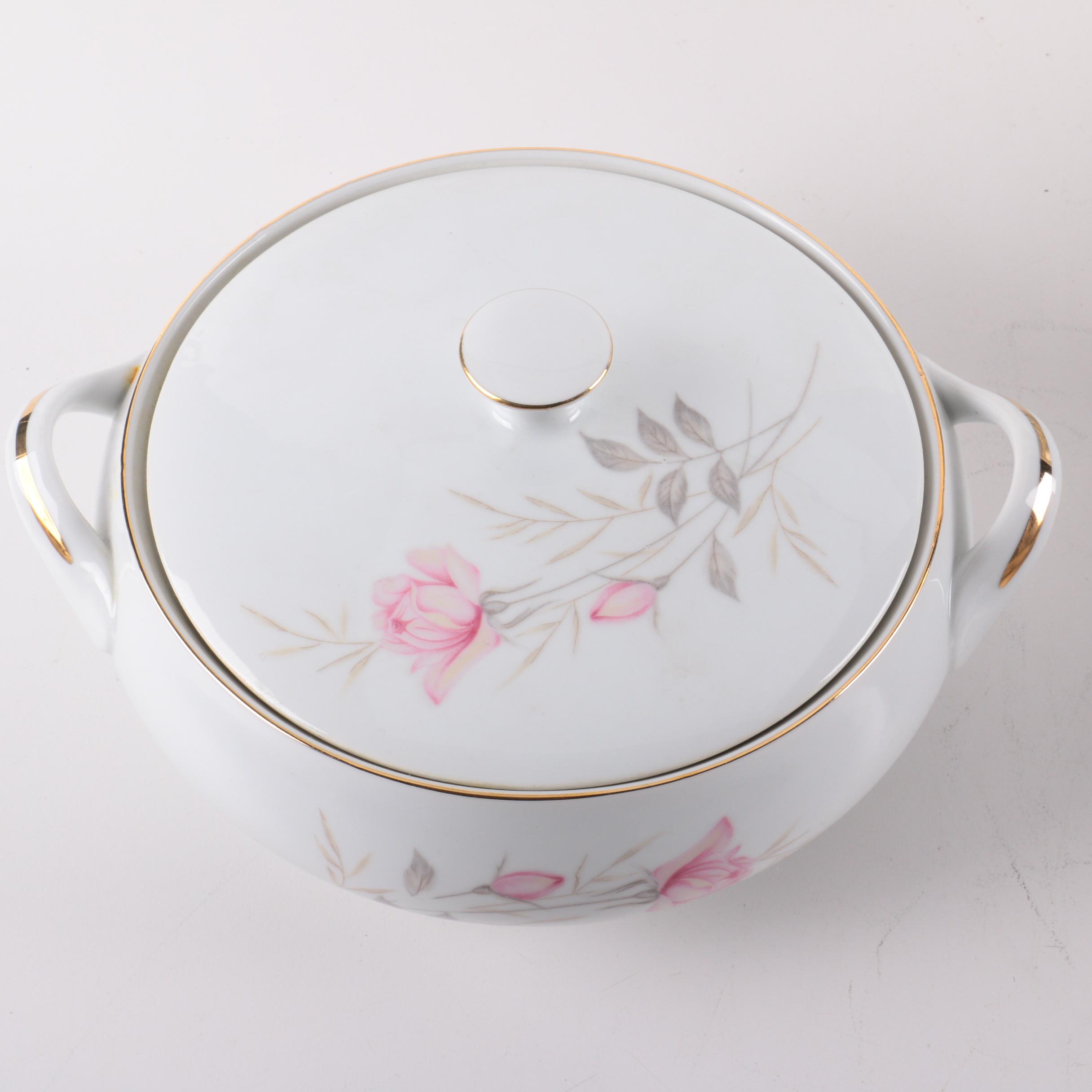 Camelot "American Rose" China Dinner Service