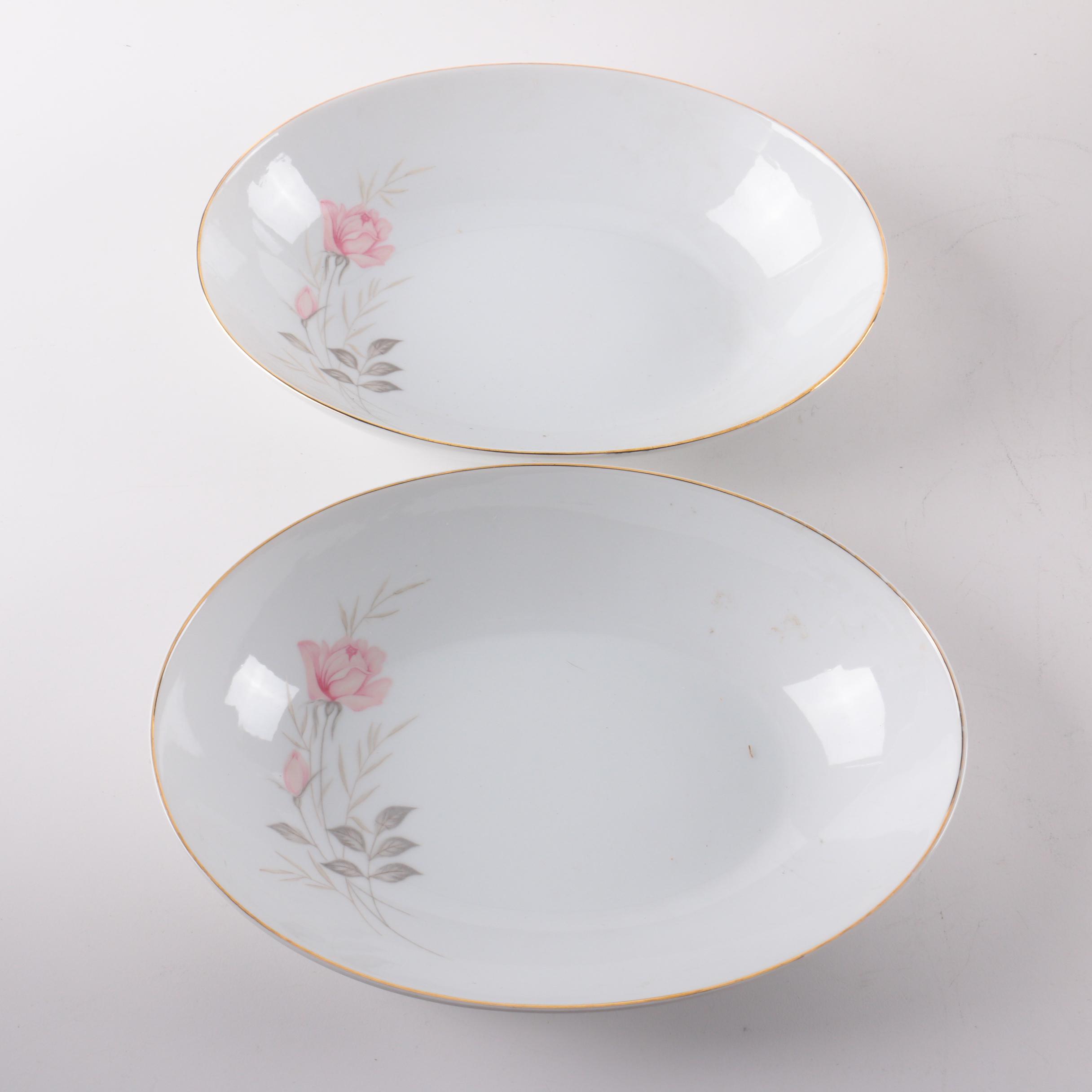 Camelot "American Rose" China Dinner Service