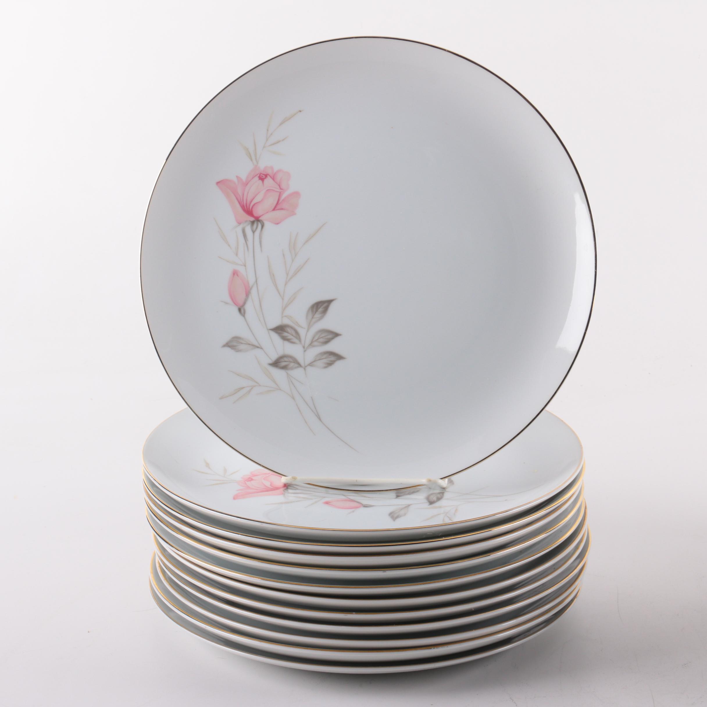 Camelot "American Rose" China Dinner Service