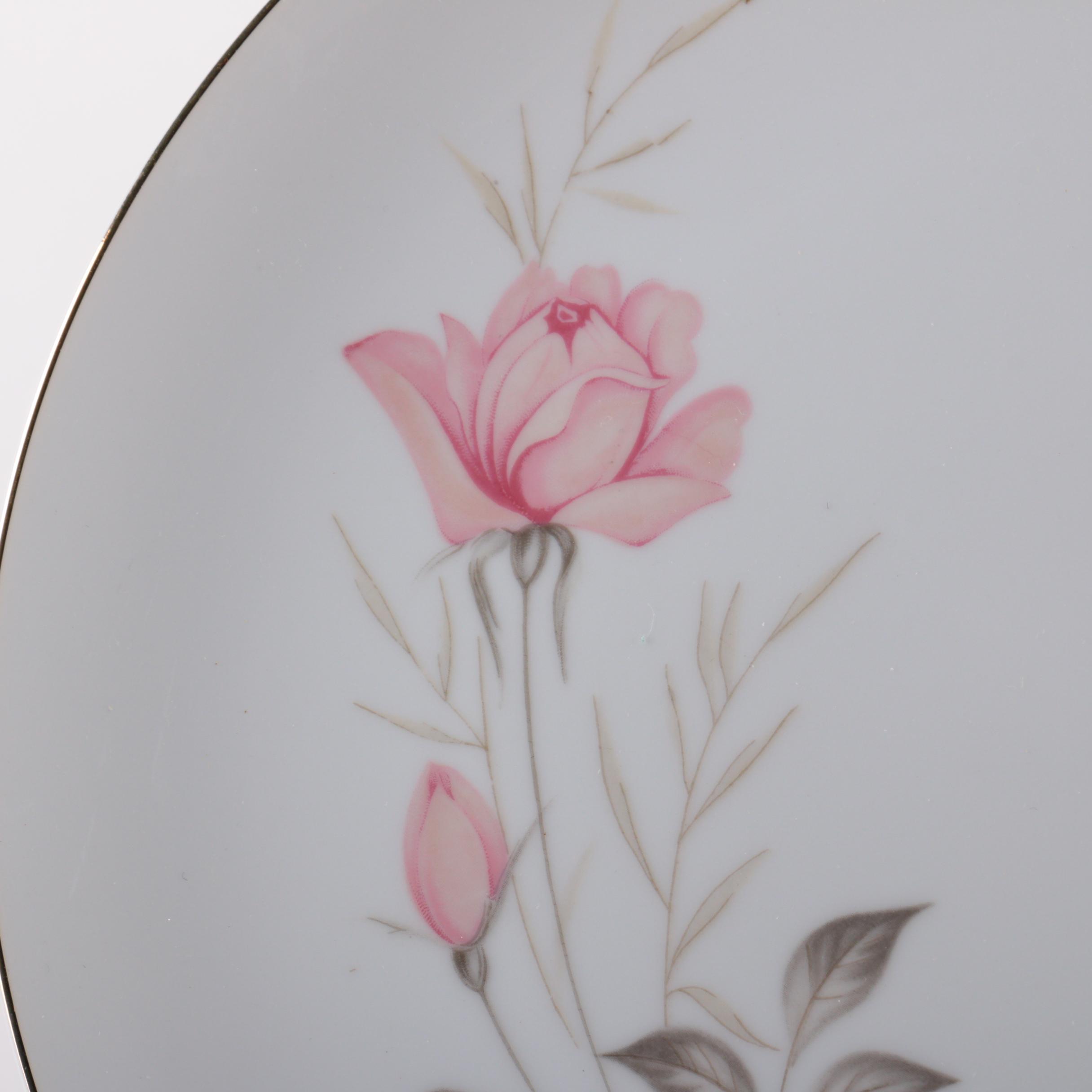 Camelot "American Rose" China Dinner Service