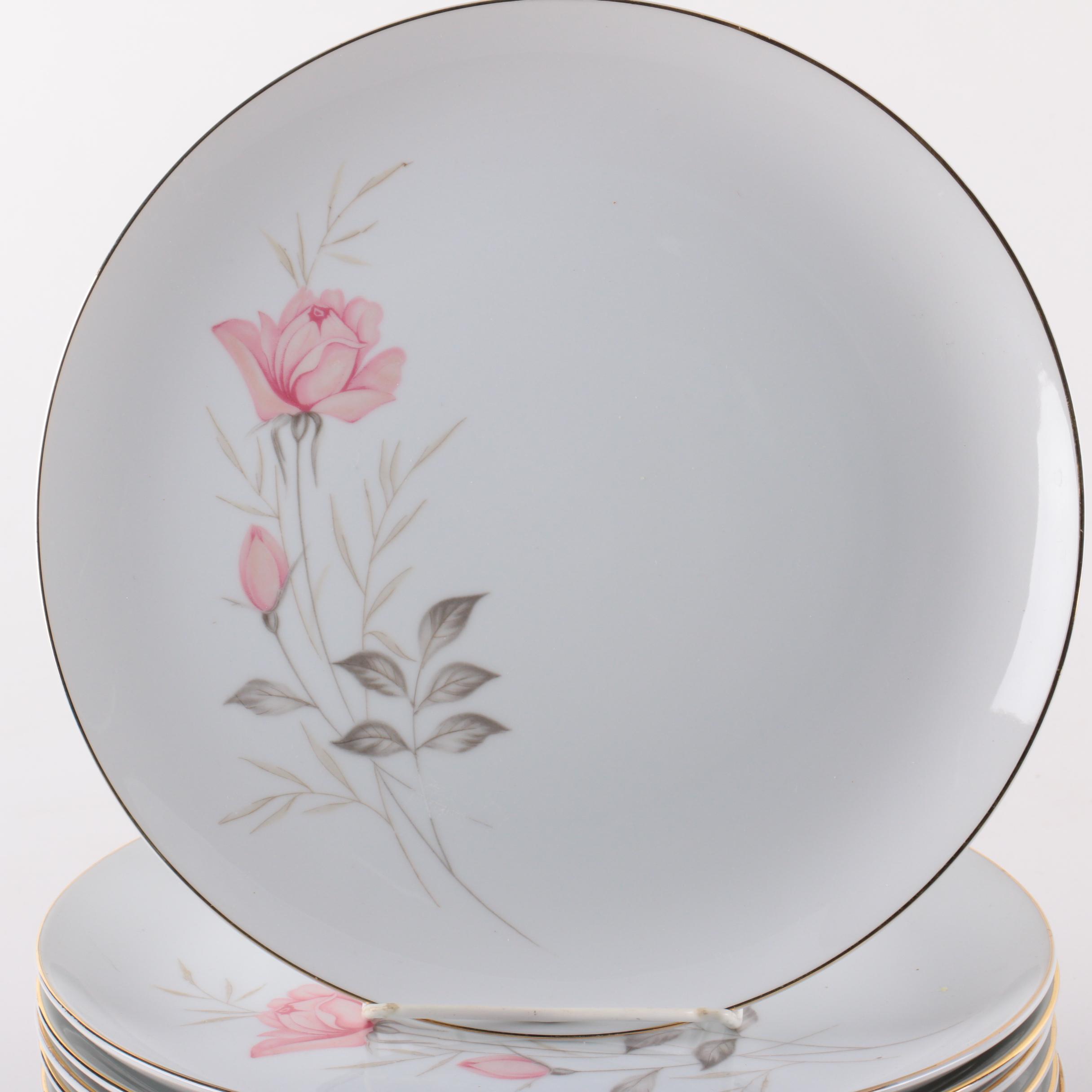 Camelot "American Rose" China Dinner Service