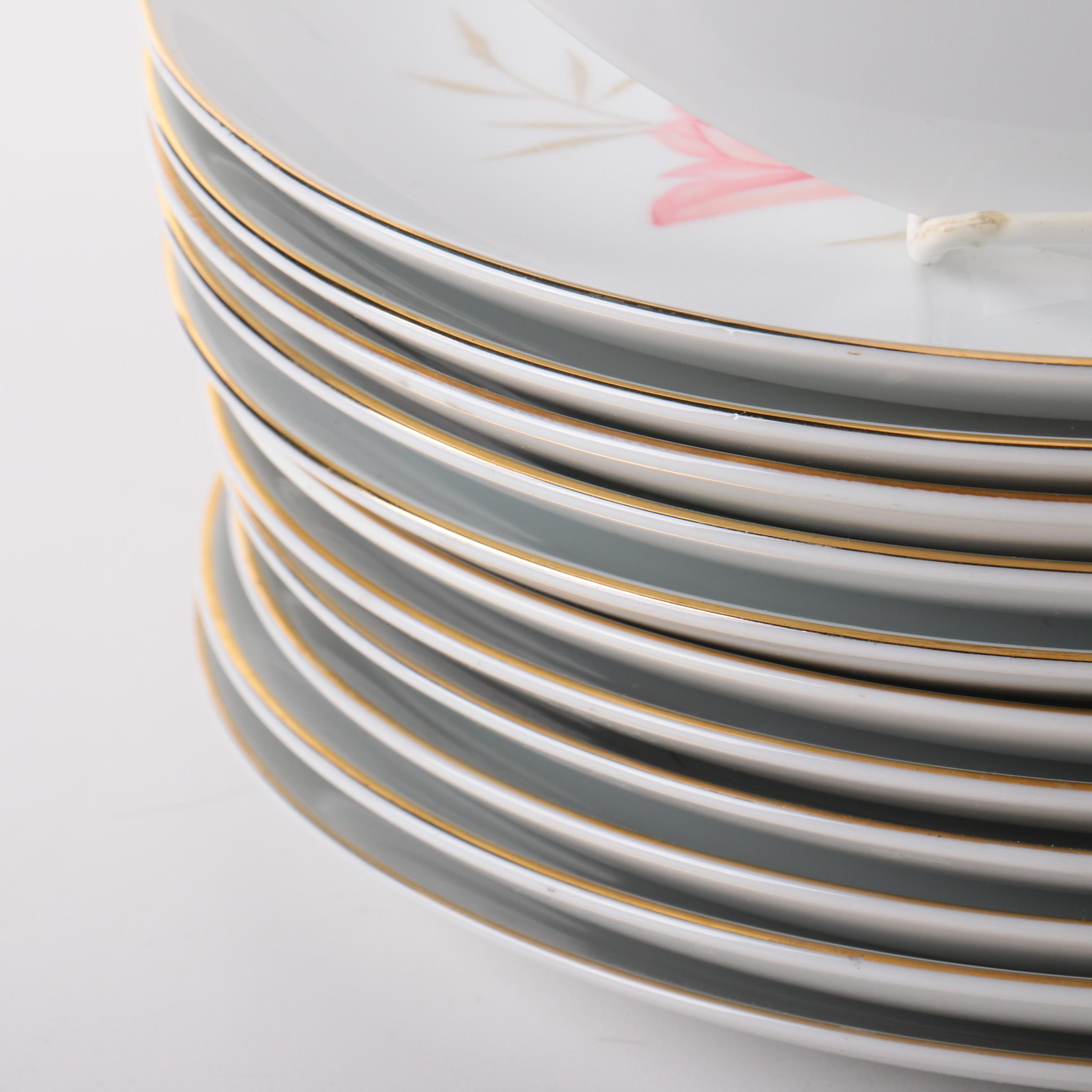 Camelot "American Rose" China Dinner Service