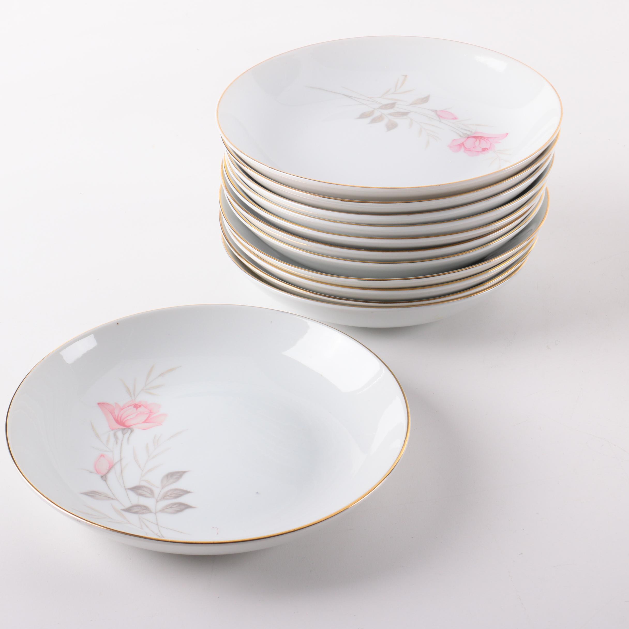 Camelot "American Rose" China Dinner Service