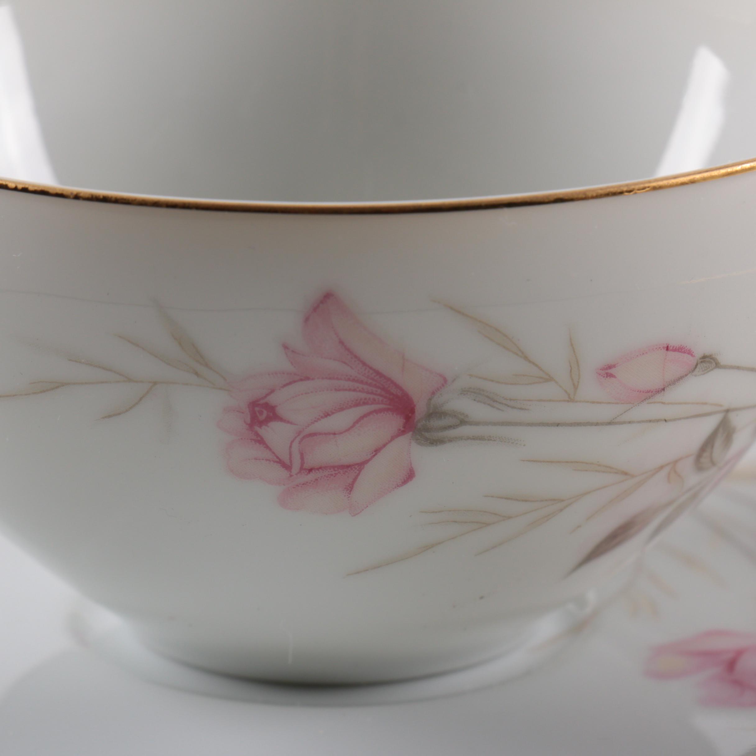 Camelot "American Rose" China Dinner Service