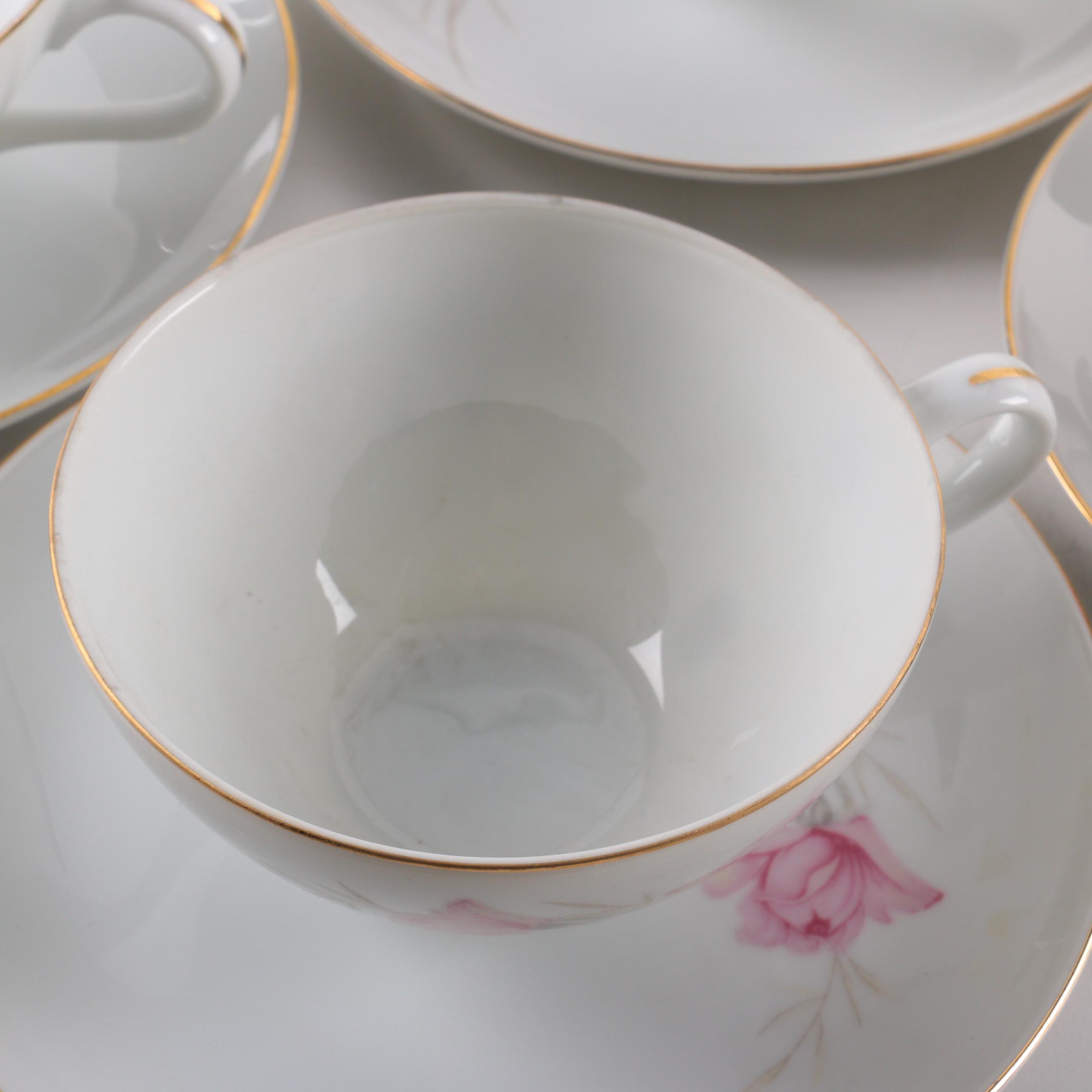 Camelot "American Rose" China Dinner Service