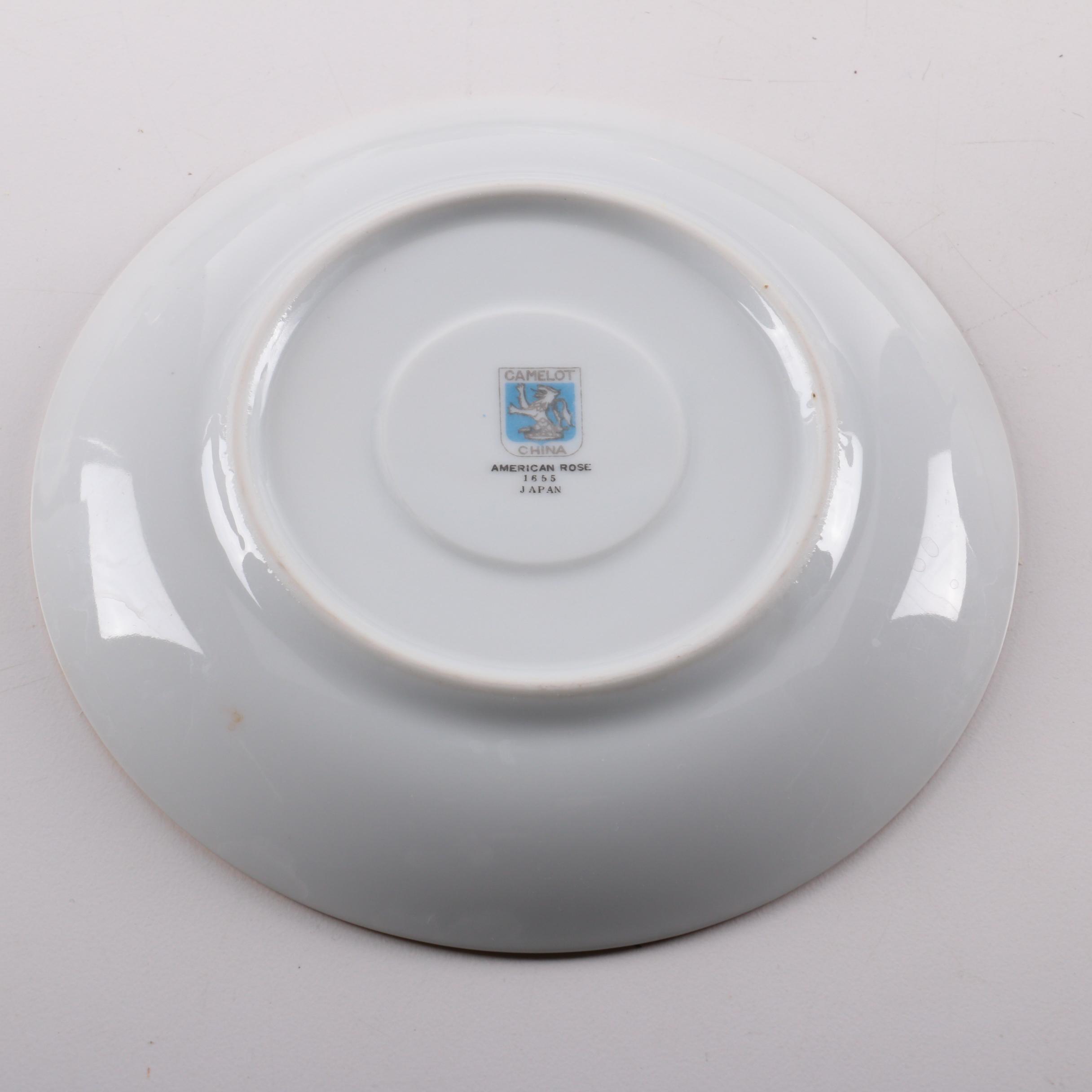 Camelot "American Rose" China Dinner Service