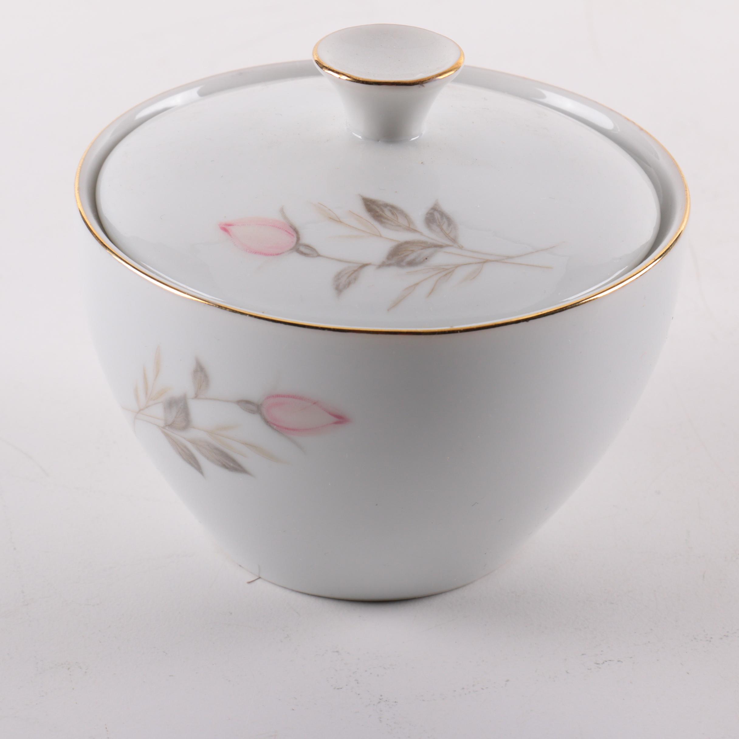 Camelot "American Rose" China Dinner Service