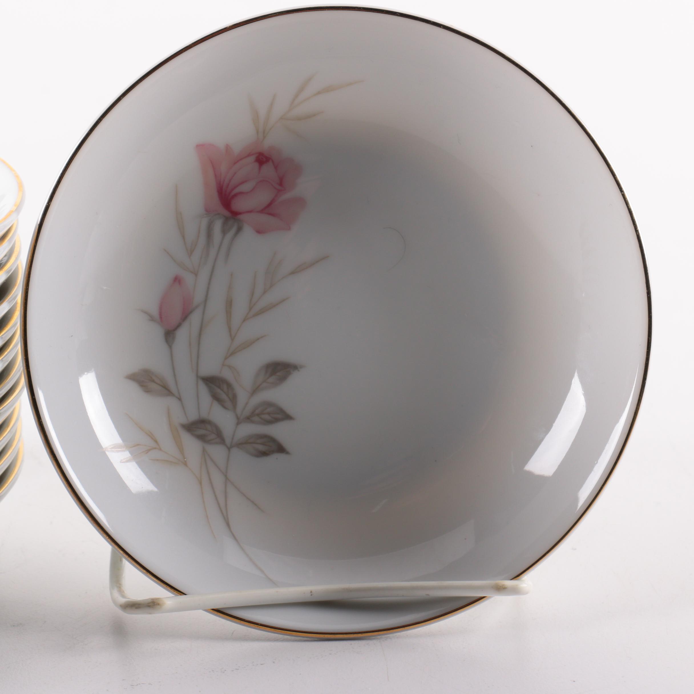 Camelot "American Rose" China Dinner Service