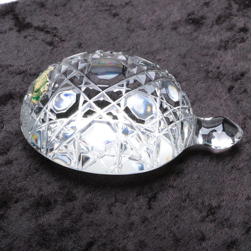 Waterford Crystal Turtle