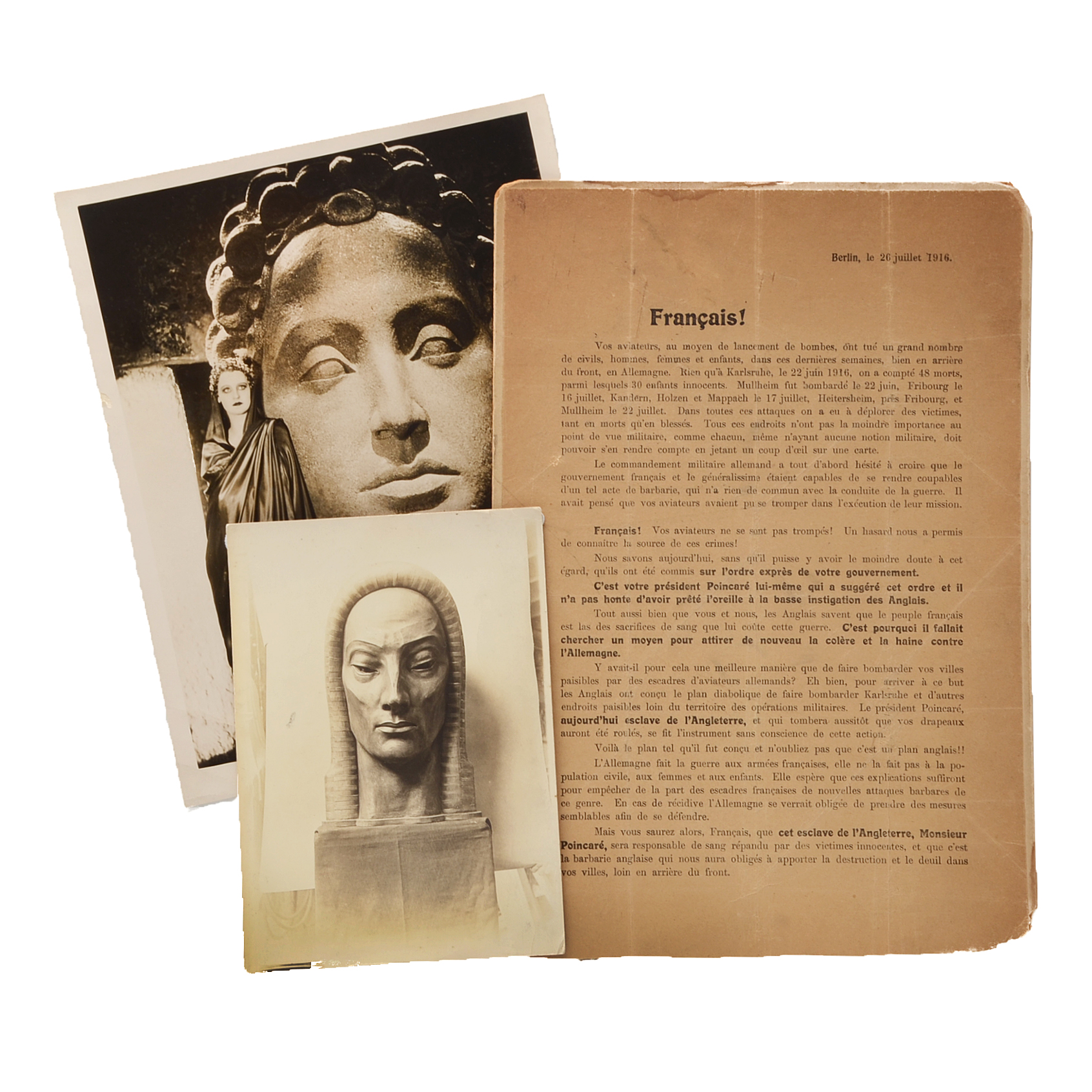 Early 20th Century Photos and Bulletin