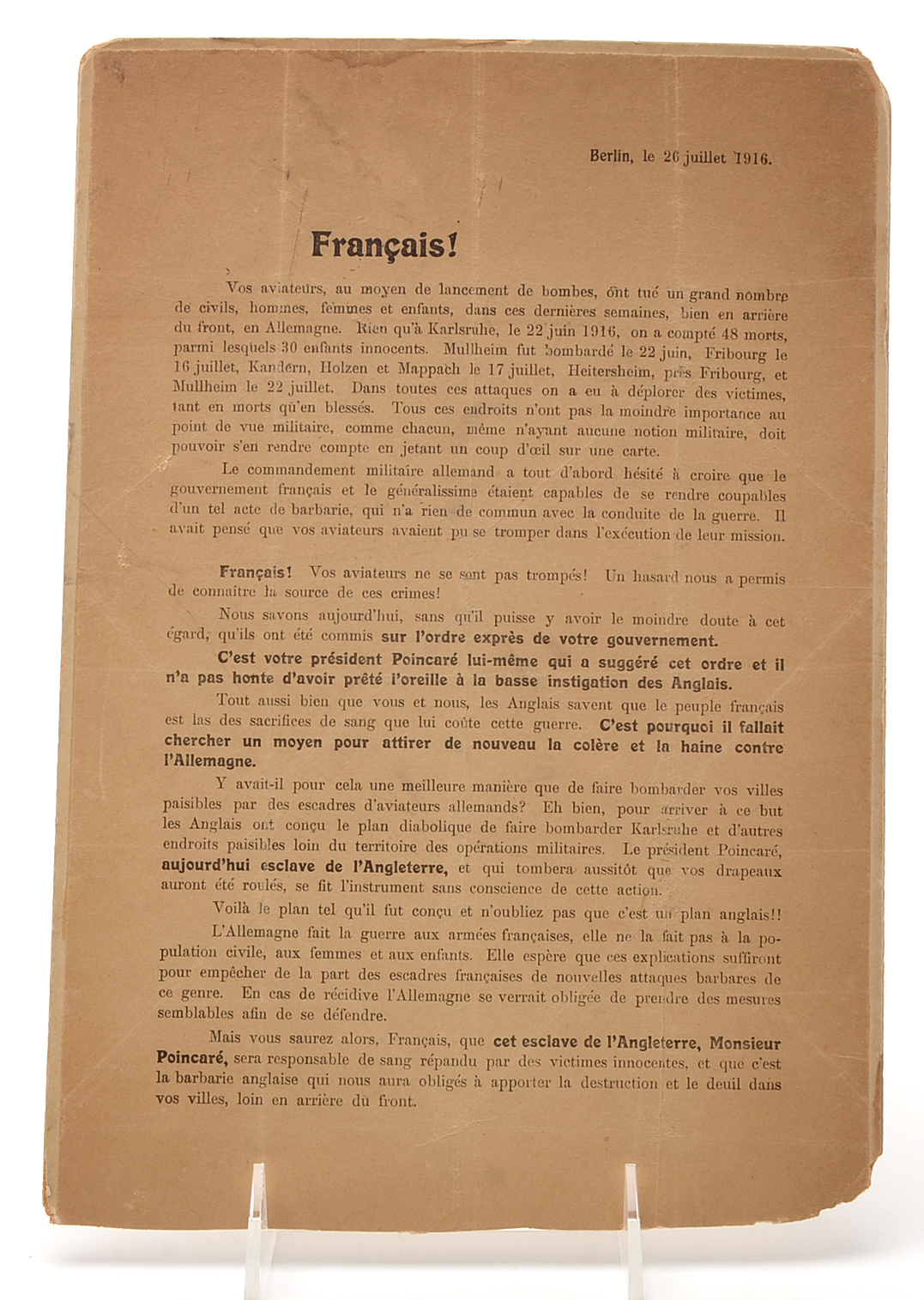 Early 20th Century Photos and Bulletin