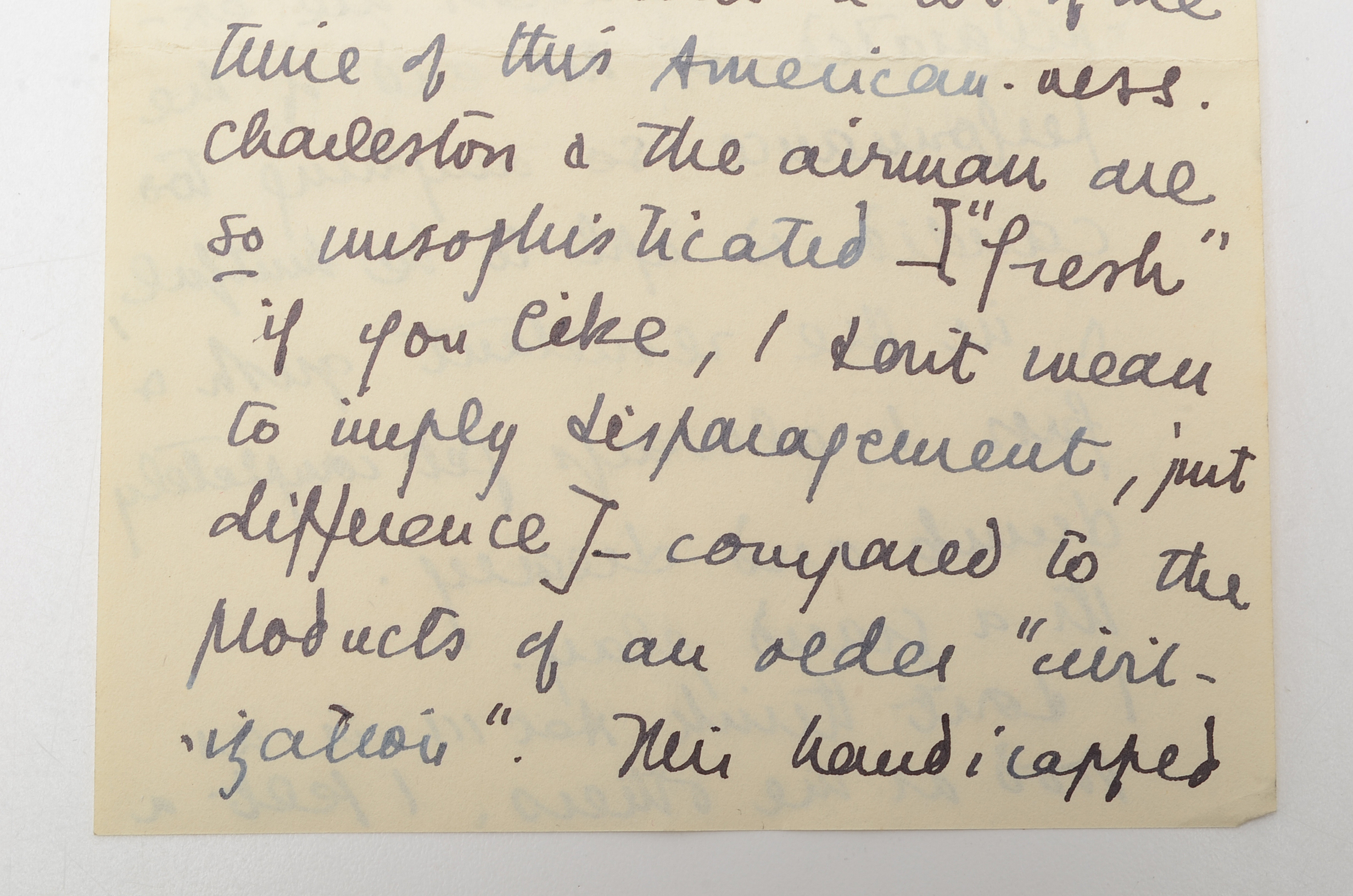 1940 Letter from Tyrone Guthrie to Herbert Marshall