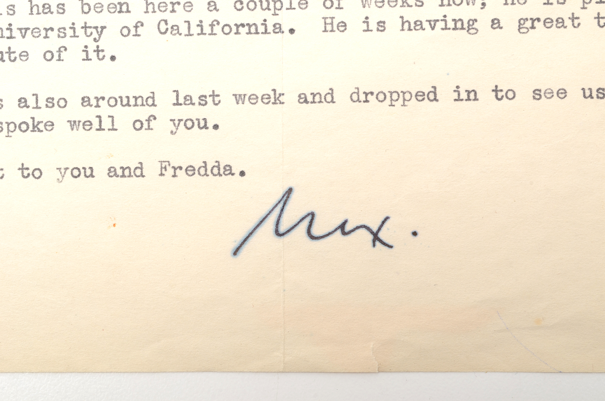 Three Letters From Modecai Gorelik Circa 1940