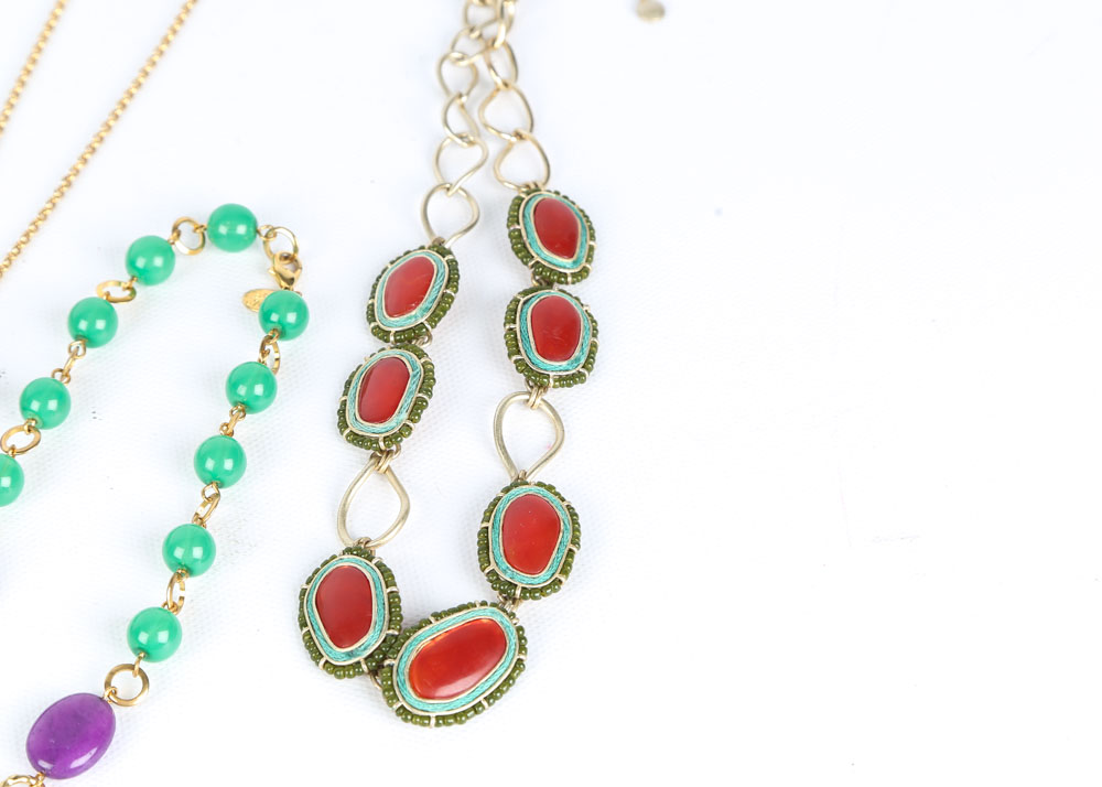 Beaded Necklace and Bracelet Assortment