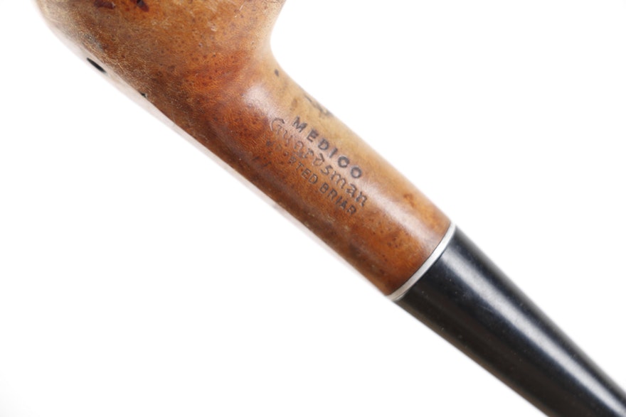 Vintage William Demuth Company Display and Twenty-Four Pipes