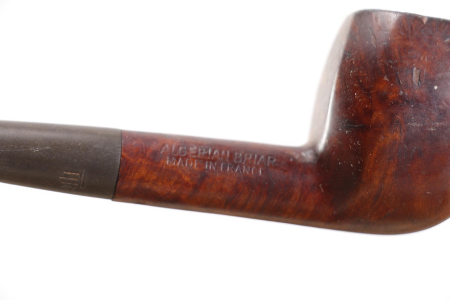 Vintage William Demuth Company Display and Twenty-Four Pipes