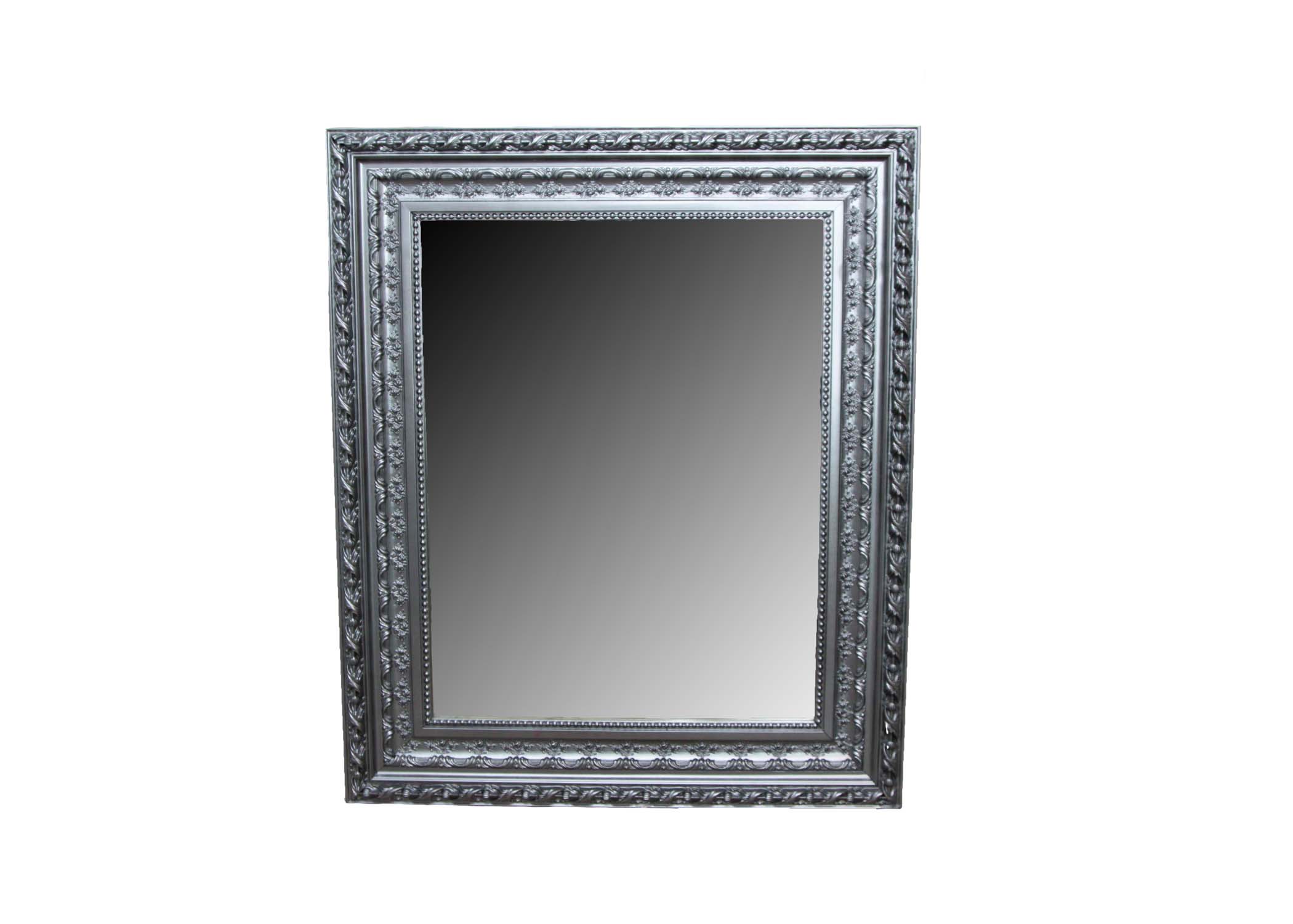 Framed Silver Wall Mirror