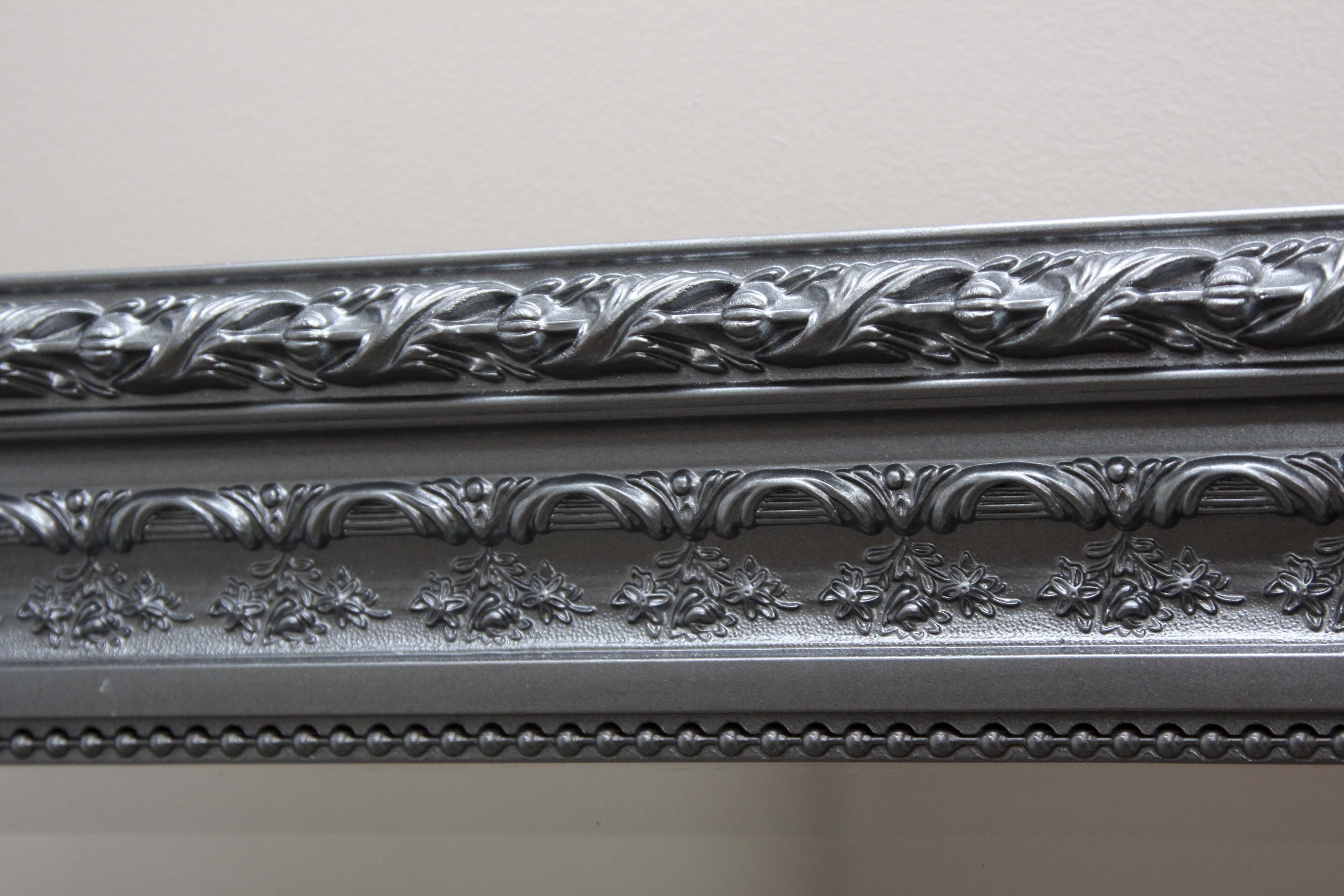 Framed Silver Wall Mirror