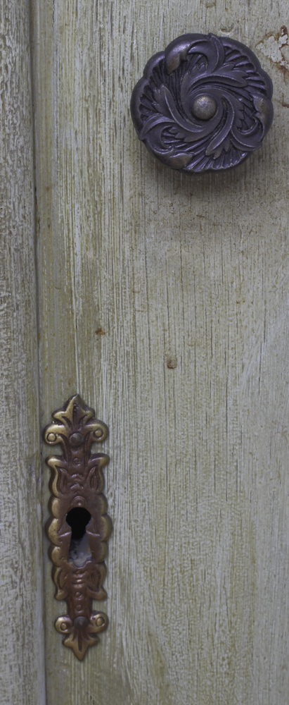 Victorian Wardrobe with Hand-Painted Alterations