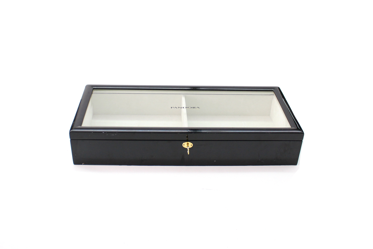 Pandora Jewelry Box with Glass Lid