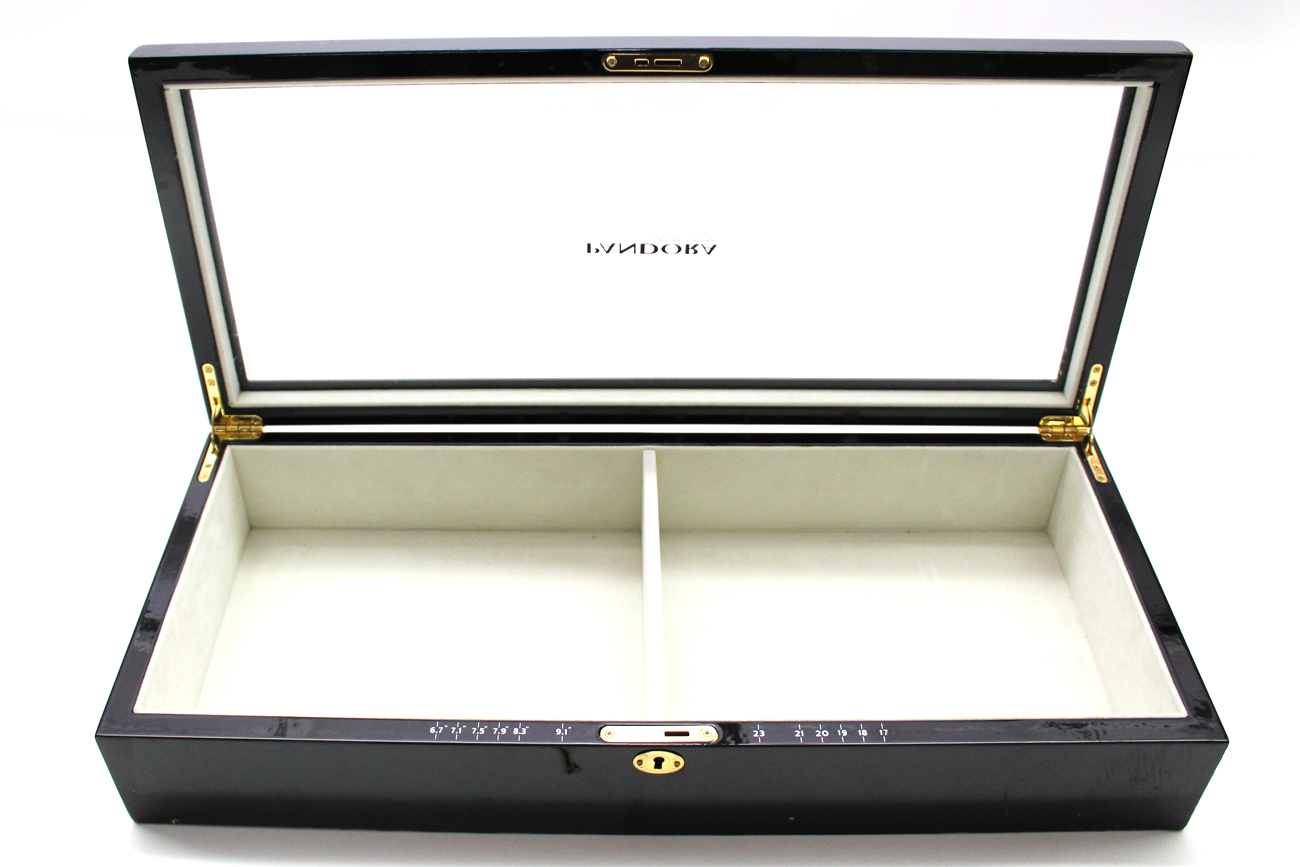 Pandora Jewelry Box with Glass Lid
