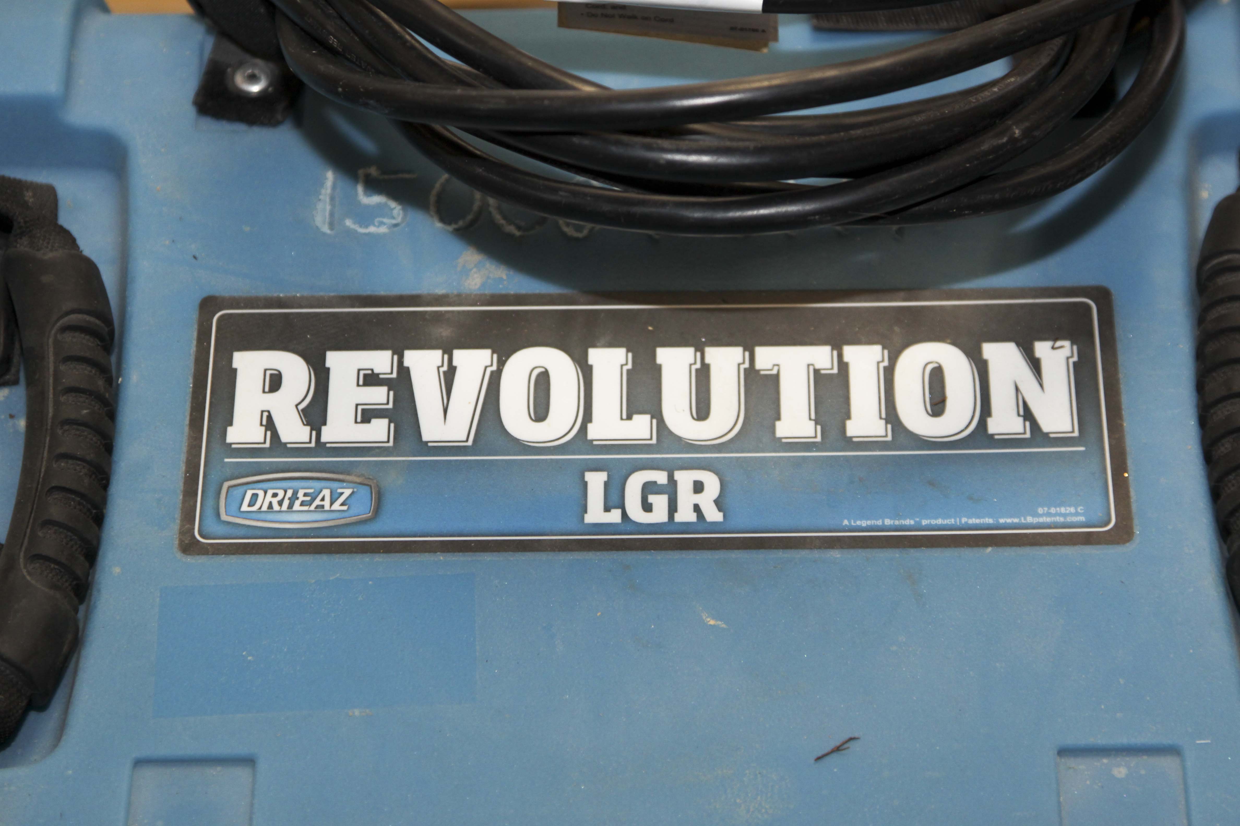 Revolution LGR Dehumidifier and Two Fans