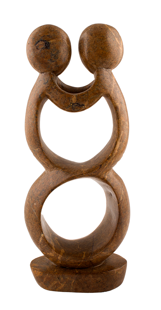 Handcrafted Stone Family Sculptures from Kenya