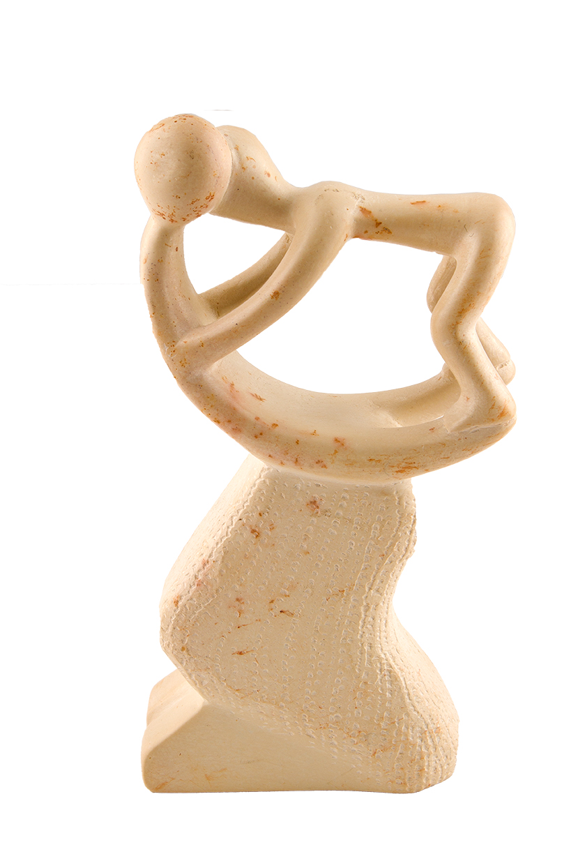 Handcrafted Stone Family Sculptures from Kenya