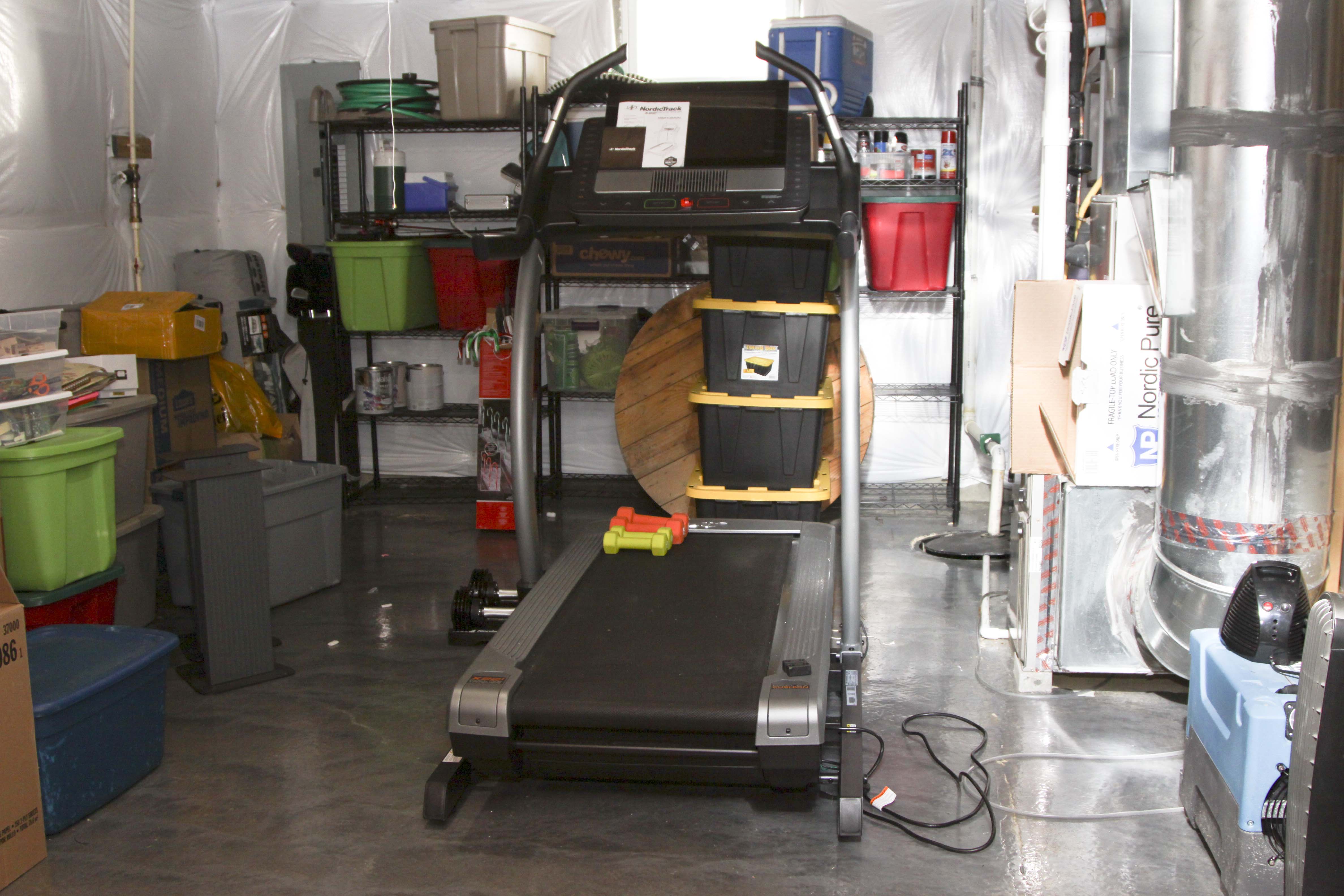 Nordic Track X22i Incline Trainer and Weights