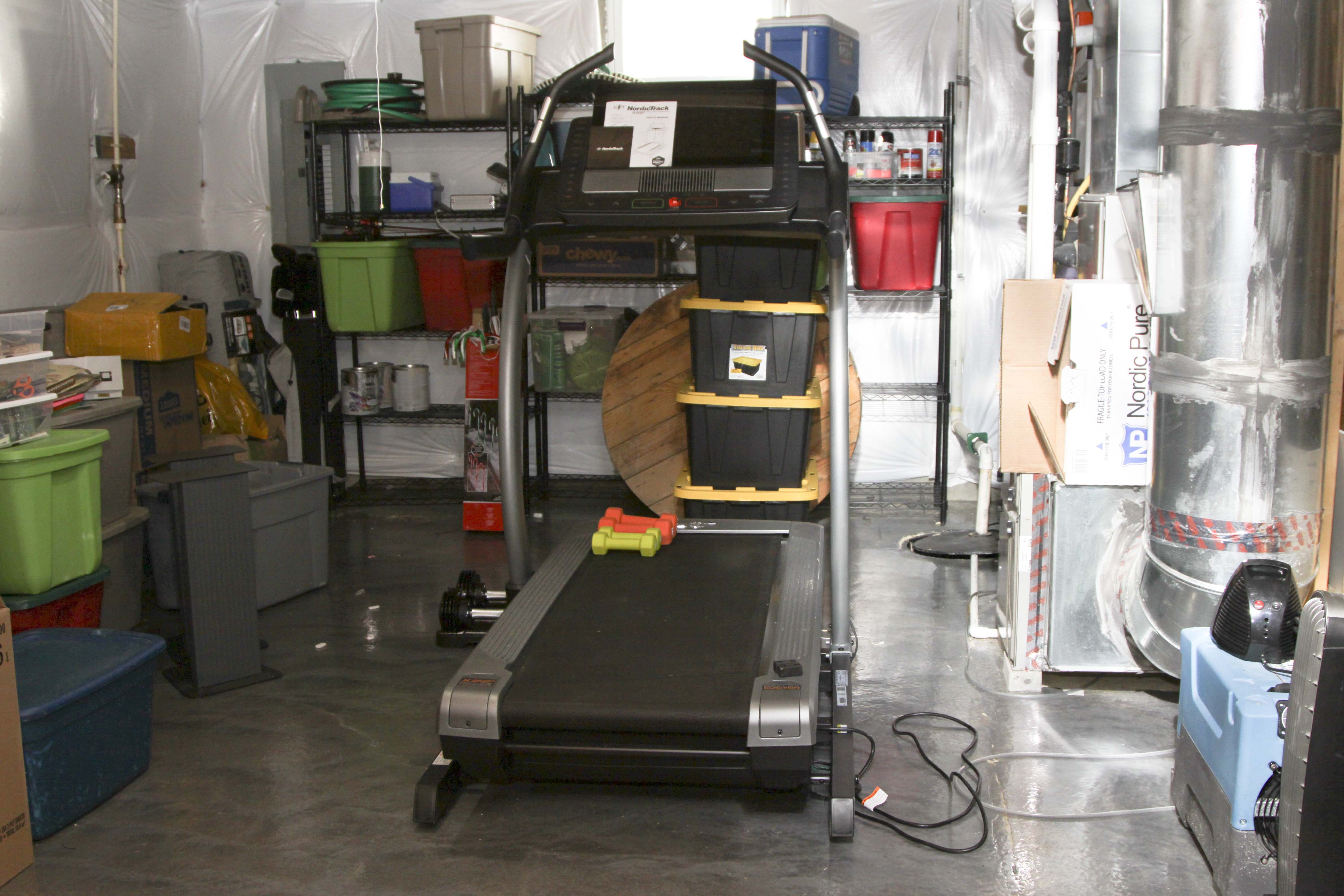 Nordic Track X22i Incline Trainer and Weights