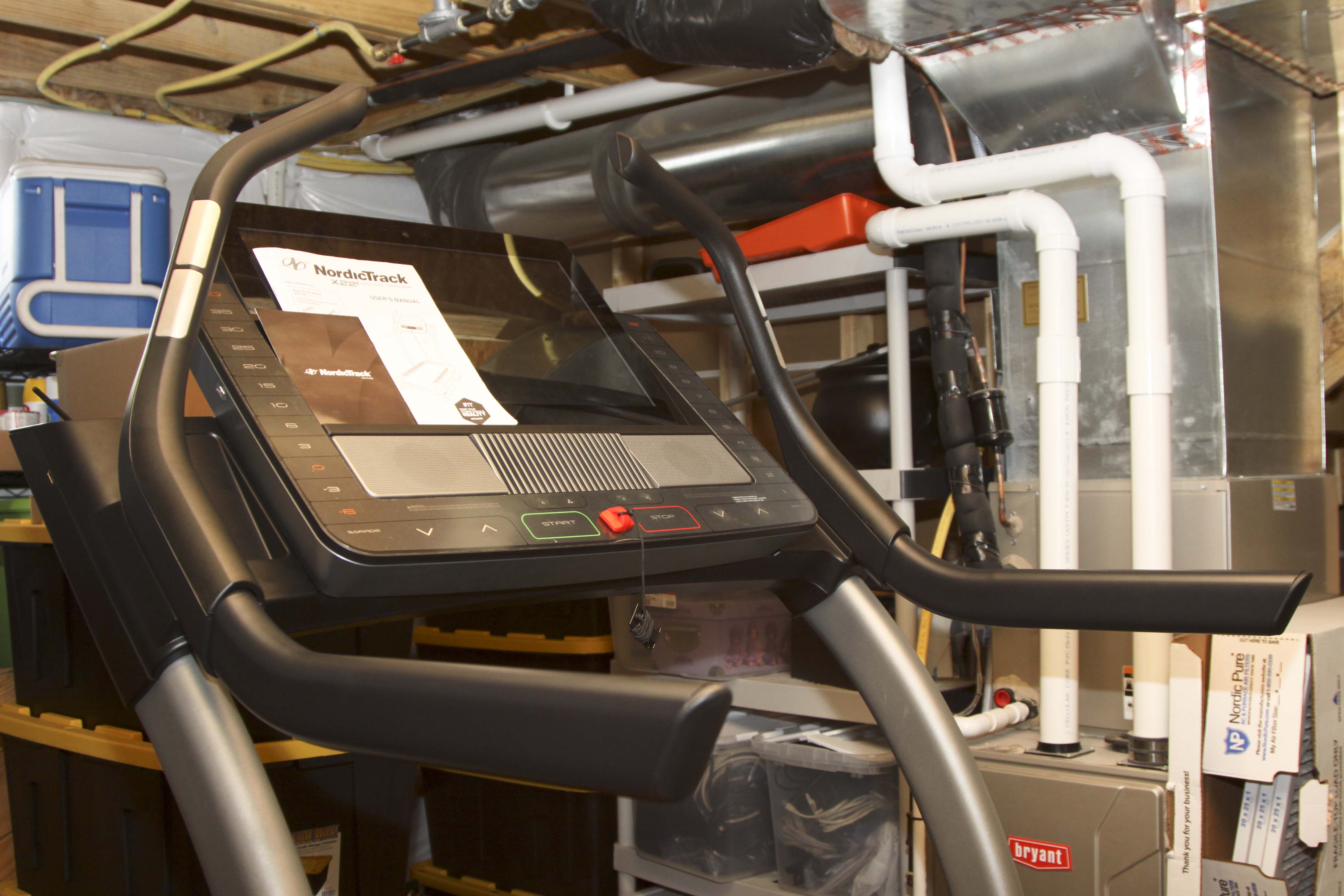 Nordic Track X22i Incline Trainer and Weights