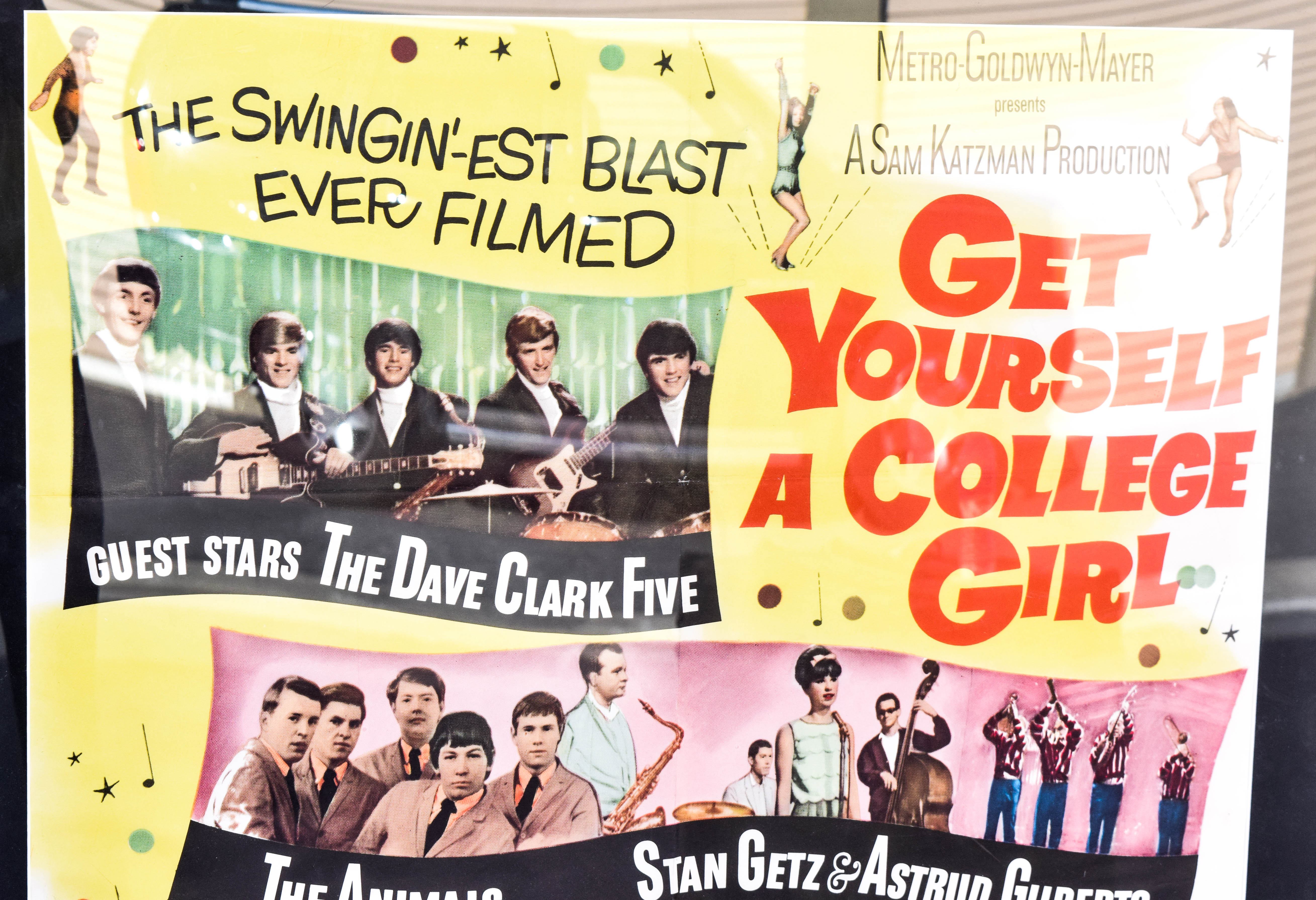 Vintage Movie Poster "Get Yourself a College Girl"