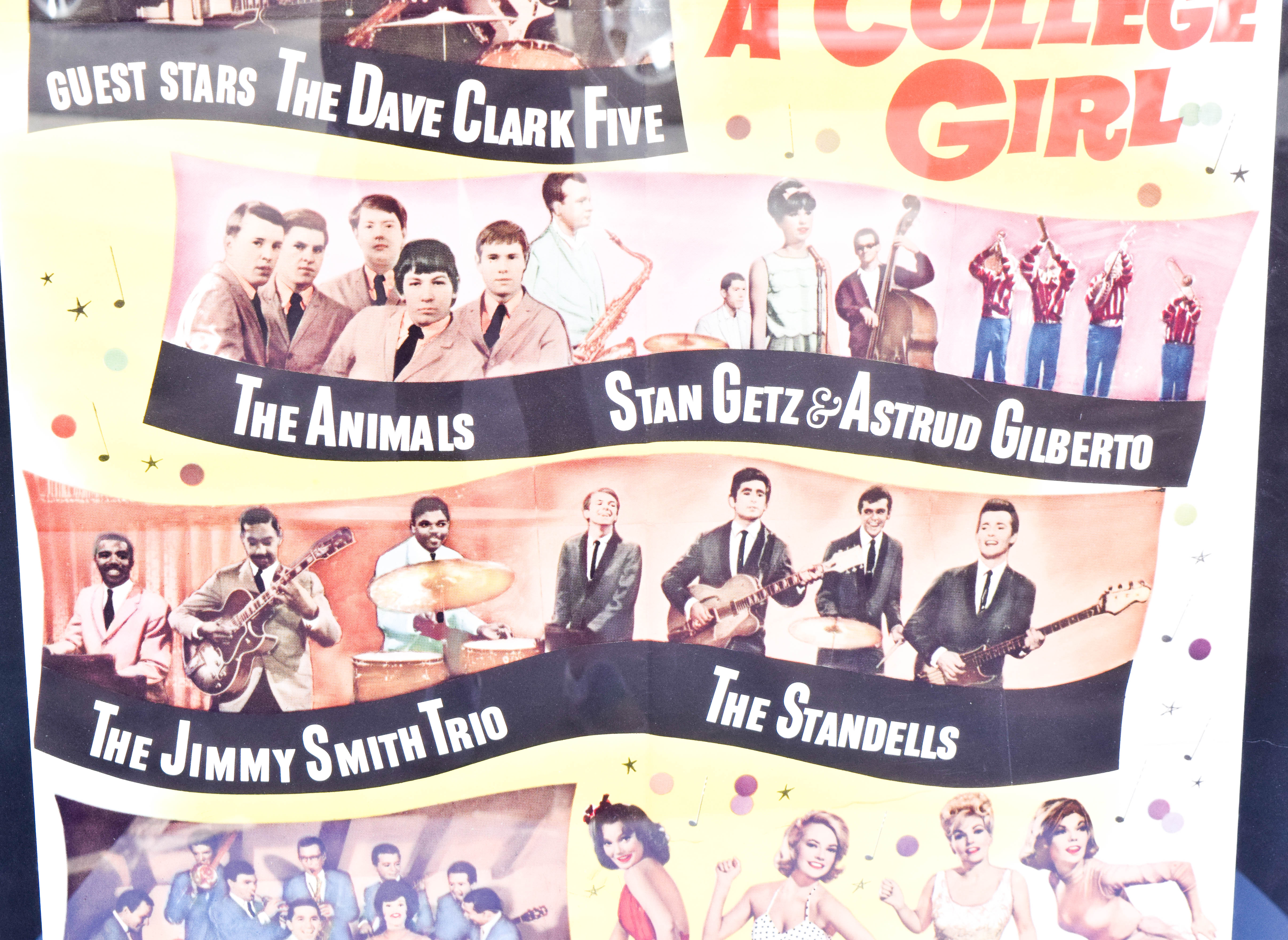 Vintage Movie Poster "Get Yourself a College Girl"