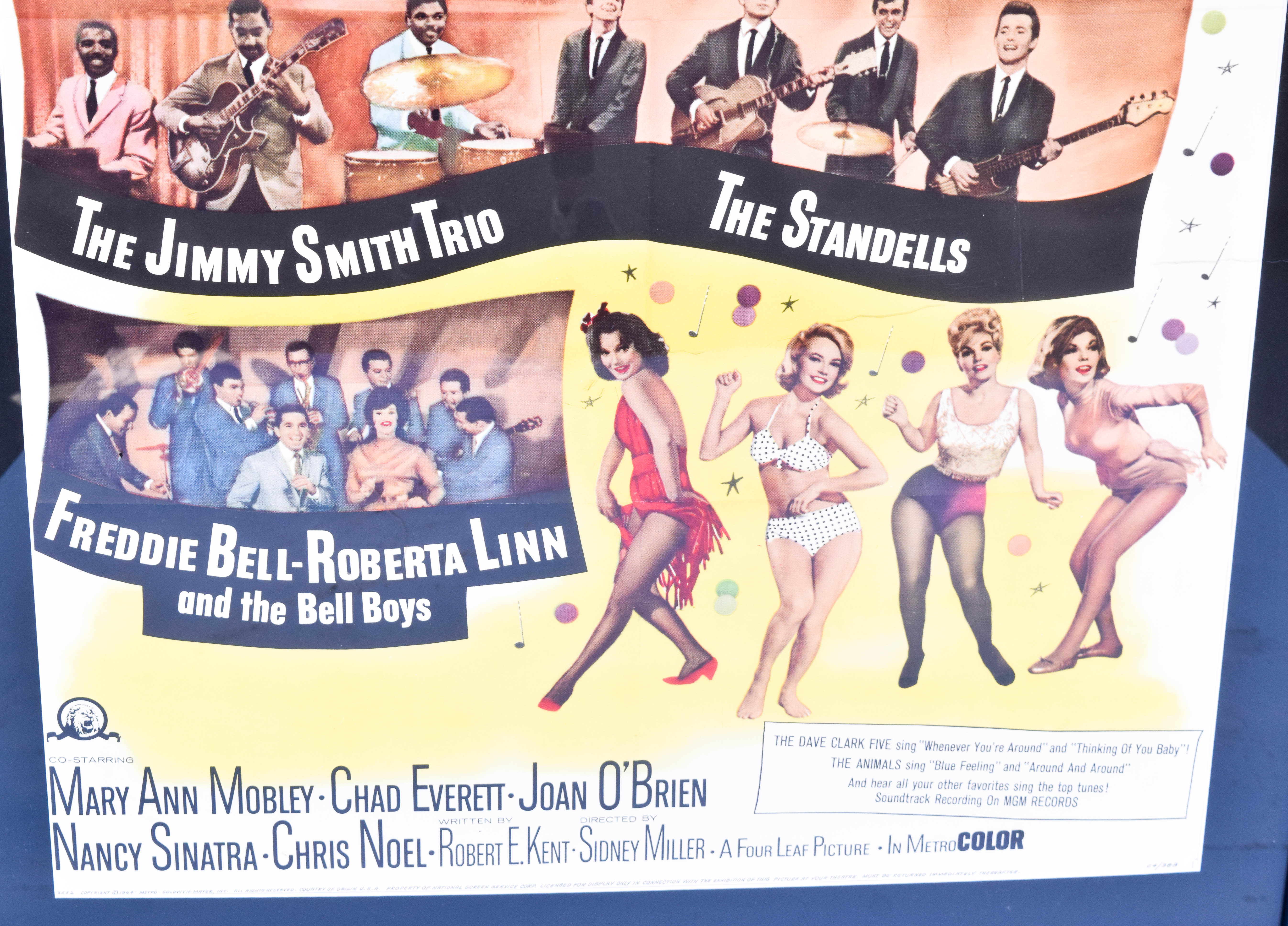 Vintage Movie Poster "Get Yourself a College Girl"