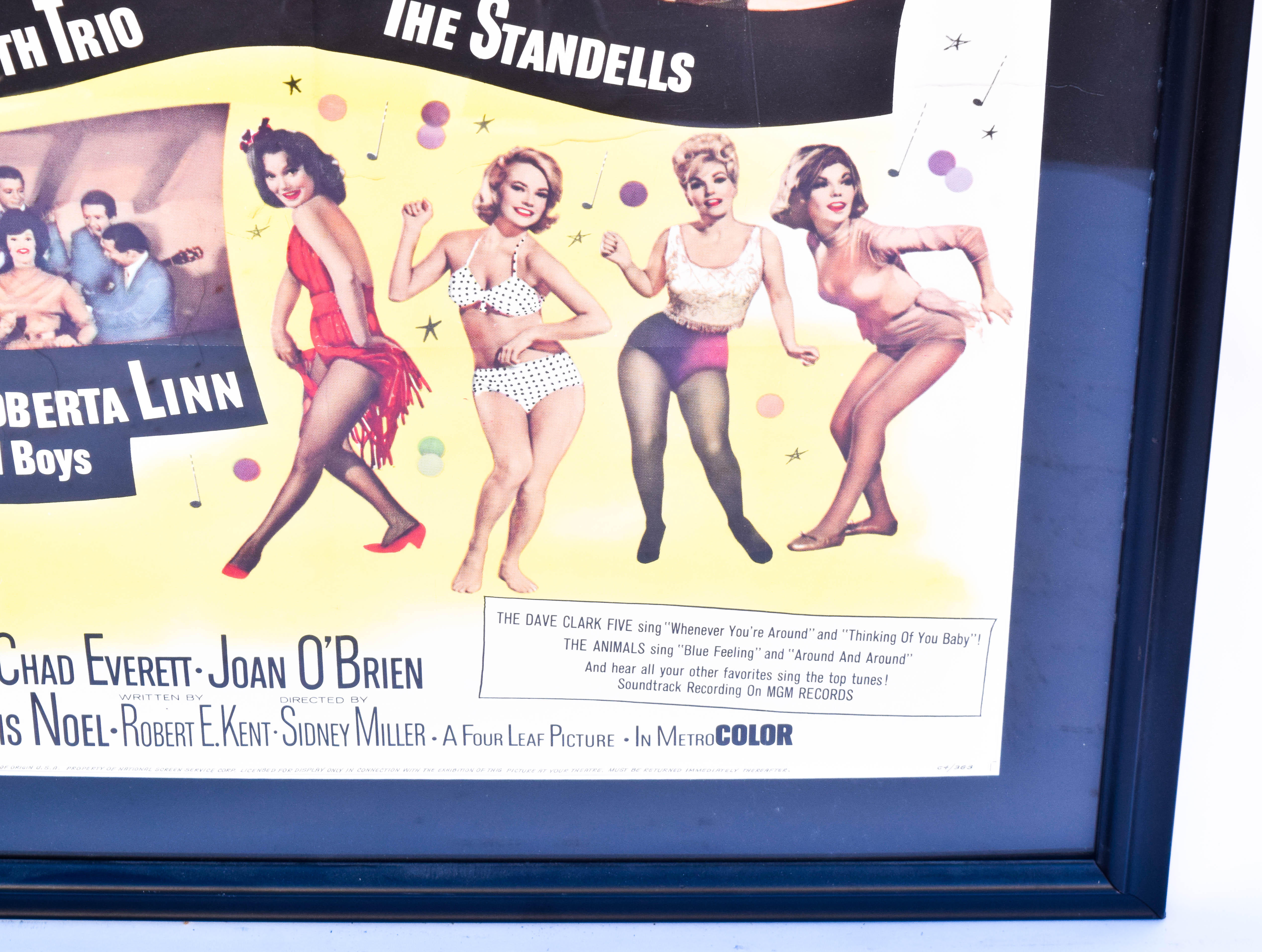 Vintage Movie Poster "Get Yourself a College Girl"