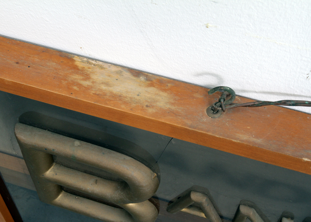 Vintage B and B Shoes Sign