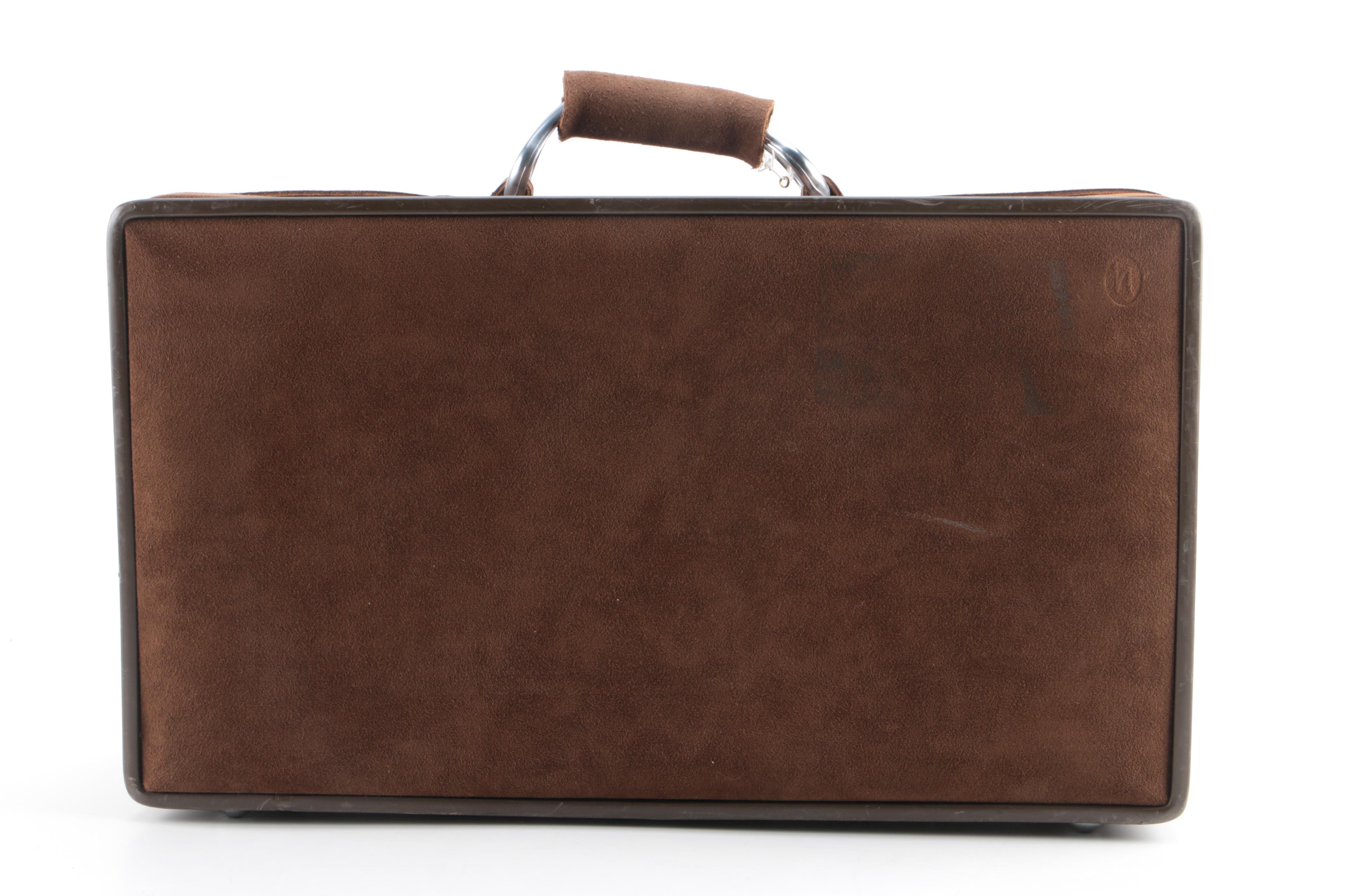 Hartman Luggage Suede Case