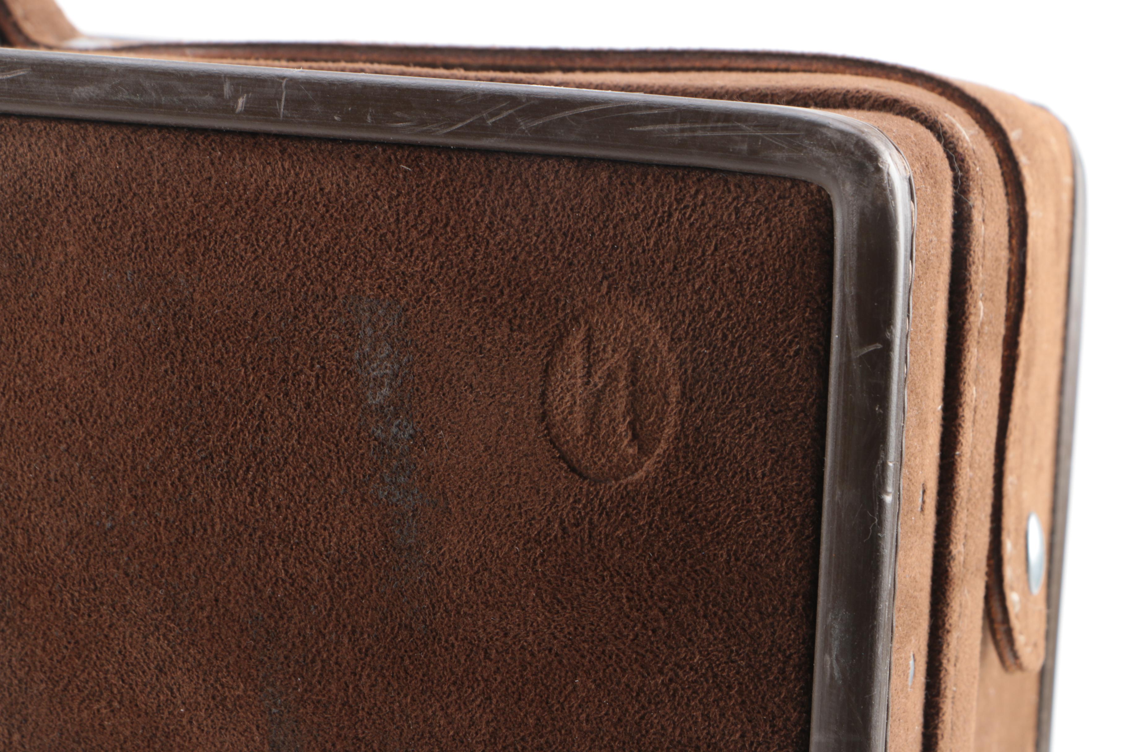 Hartman Luggage Suede Case