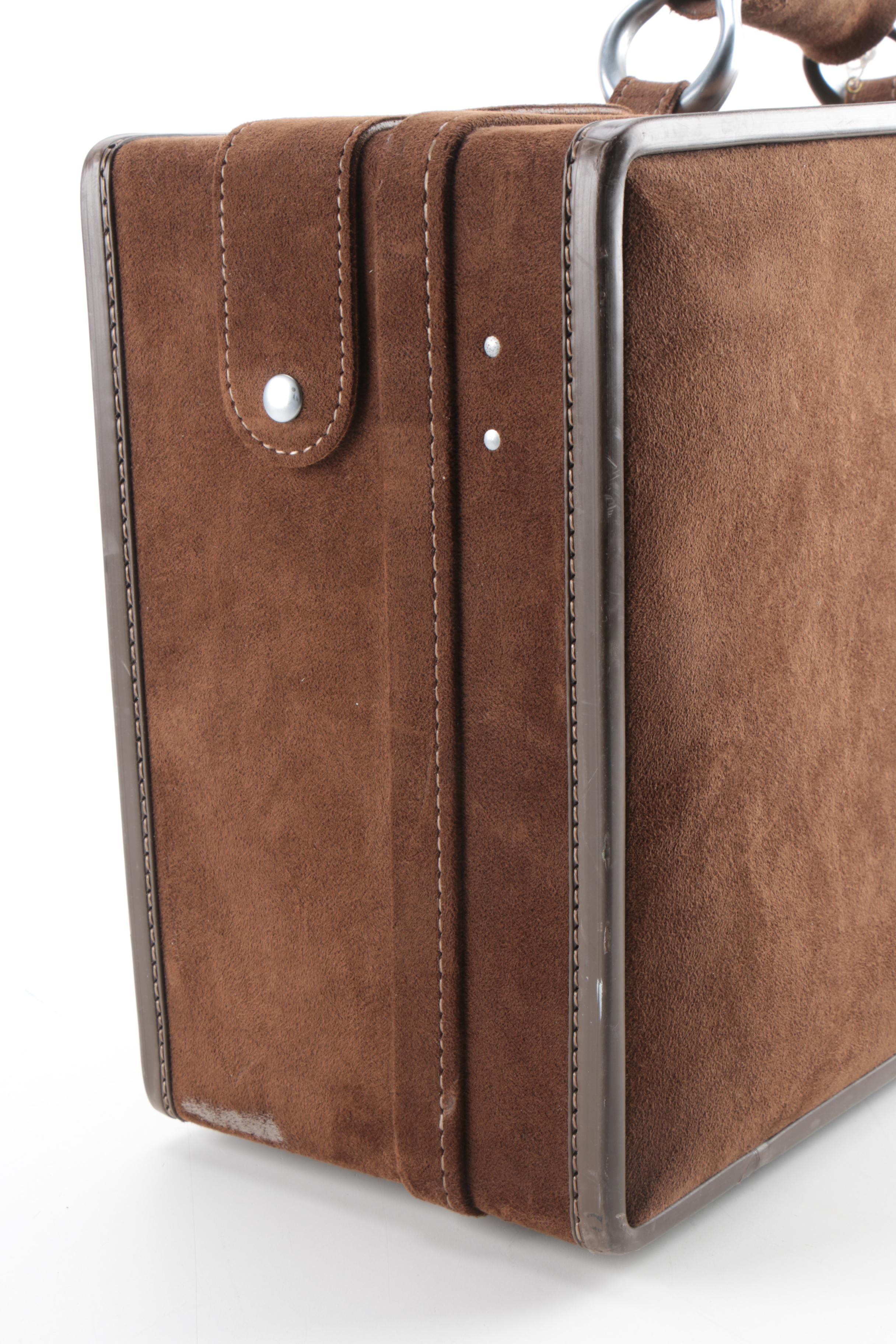 Hartman Luggage Suede Case