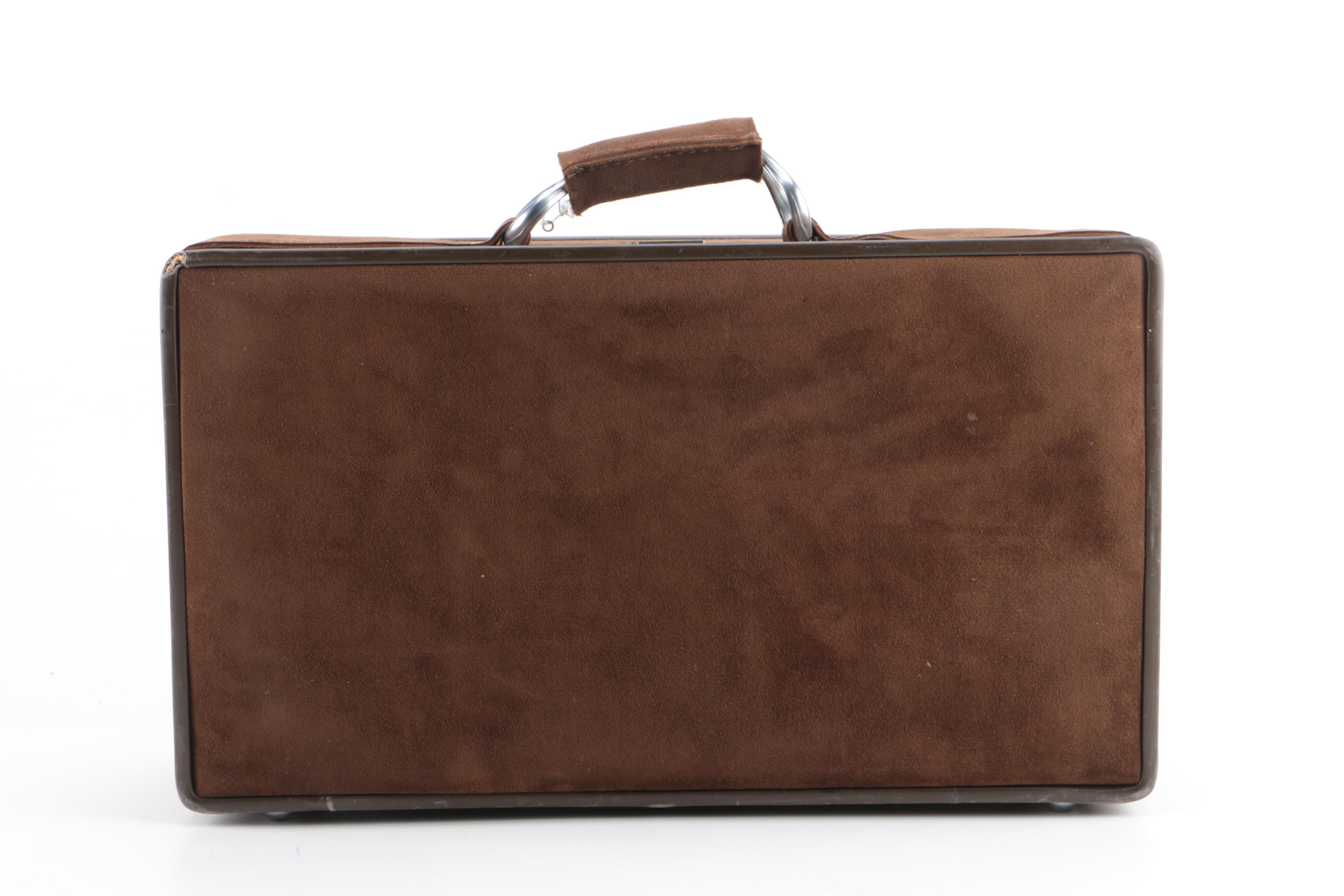 Hartman Luggage Suede Case