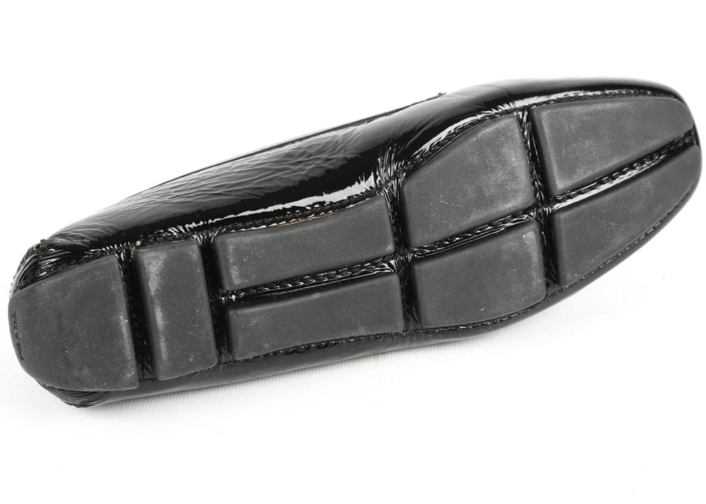 Prada Patent Leather Driving Moccasins