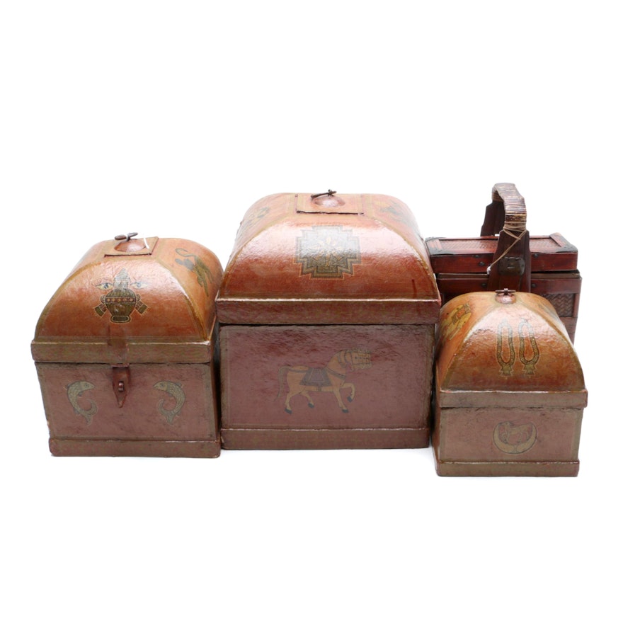 Asian Inspired Decorative Boxes