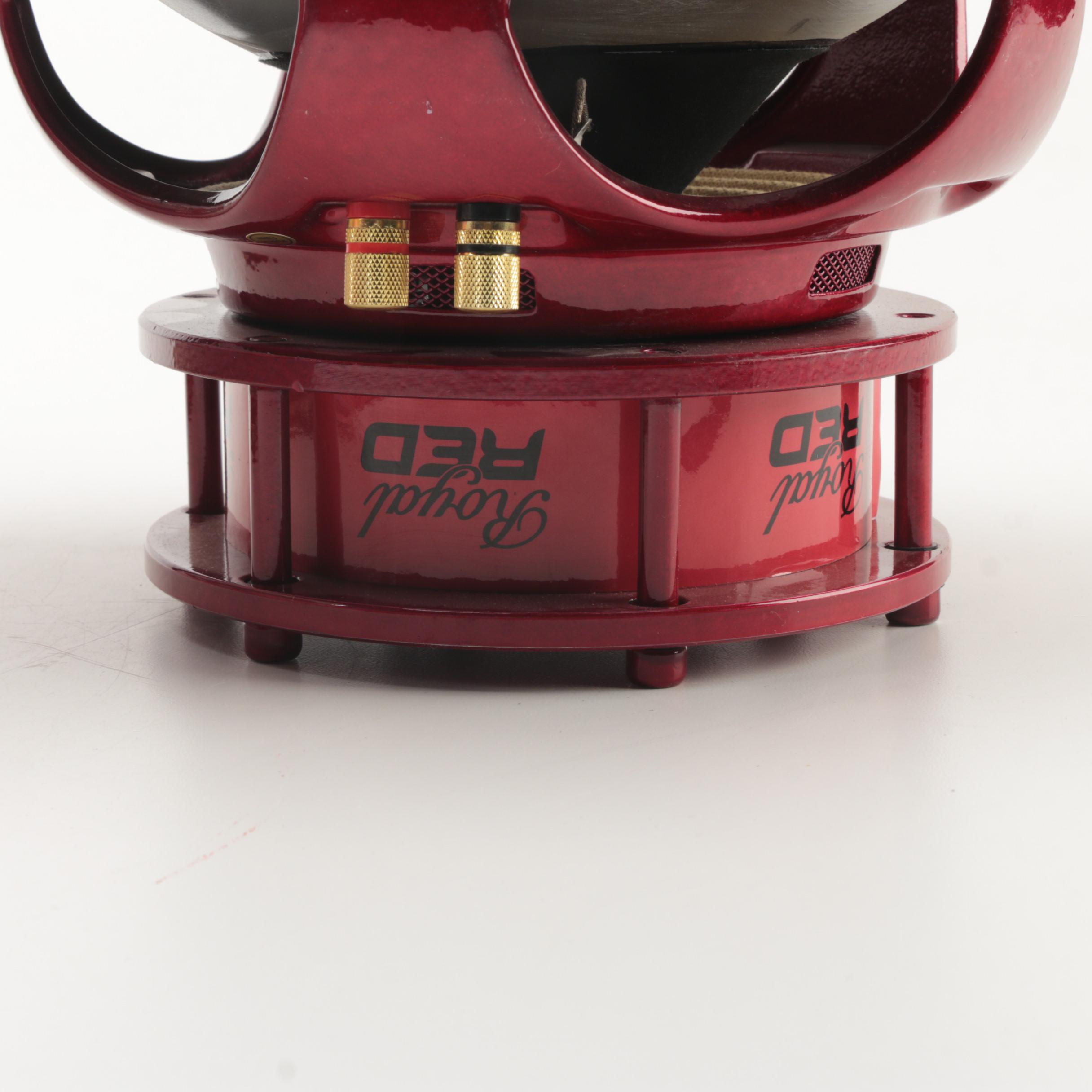 Pyramid PWRD10 "Royal Red" Car Subwoofer