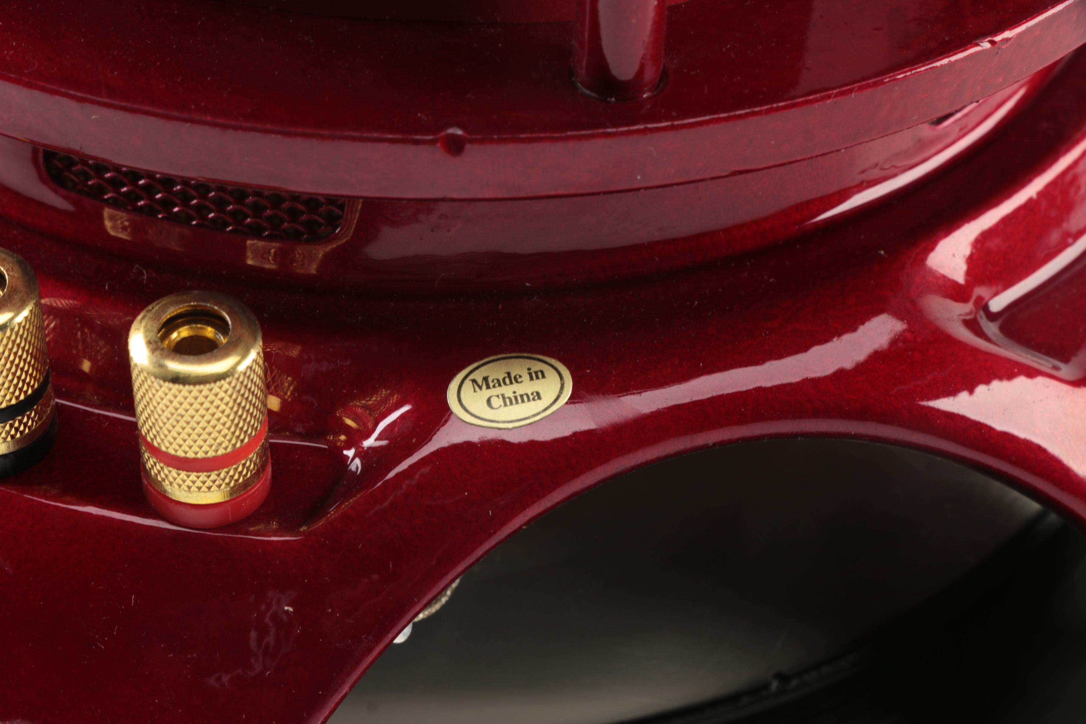 Pyramid PWRD10 "Royal Red" Car Subwoofer