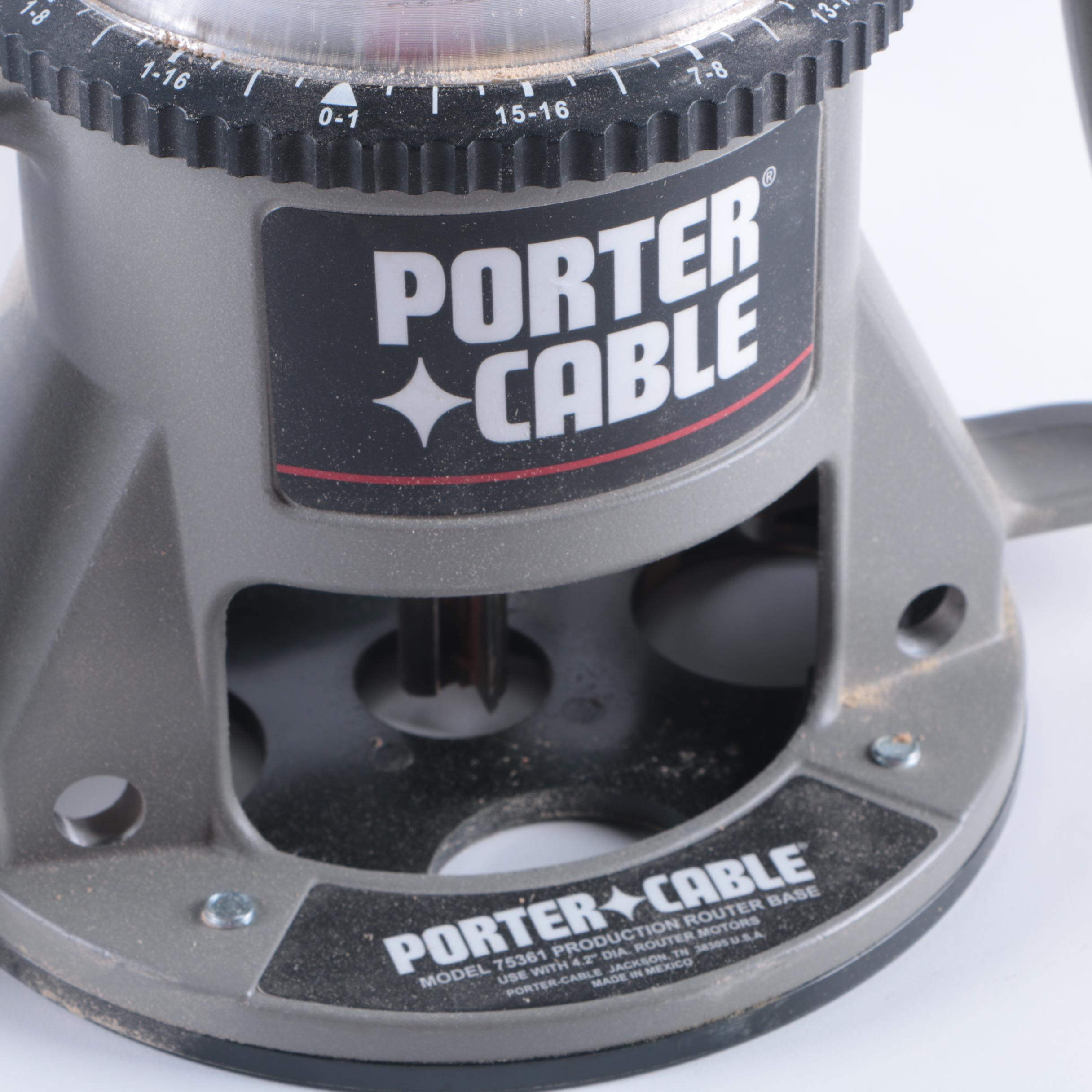 Porter Cable Electronic Variable Speed Production Router Base